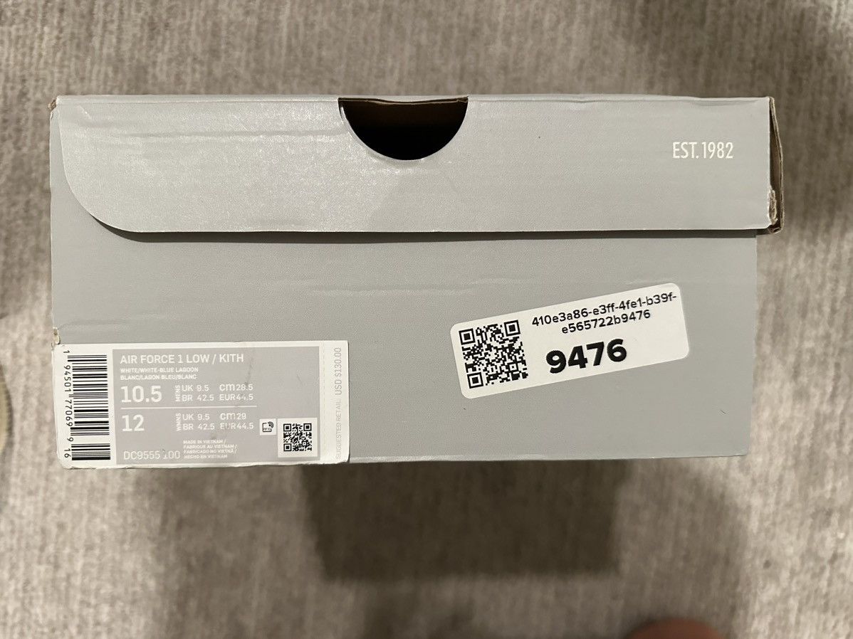Kith × Nike Kith x Nike - Hawaii Exclusive Air Force I Low - Size 10.5 Size US 10.5 / EU 43-44 - 9 Thumbnail