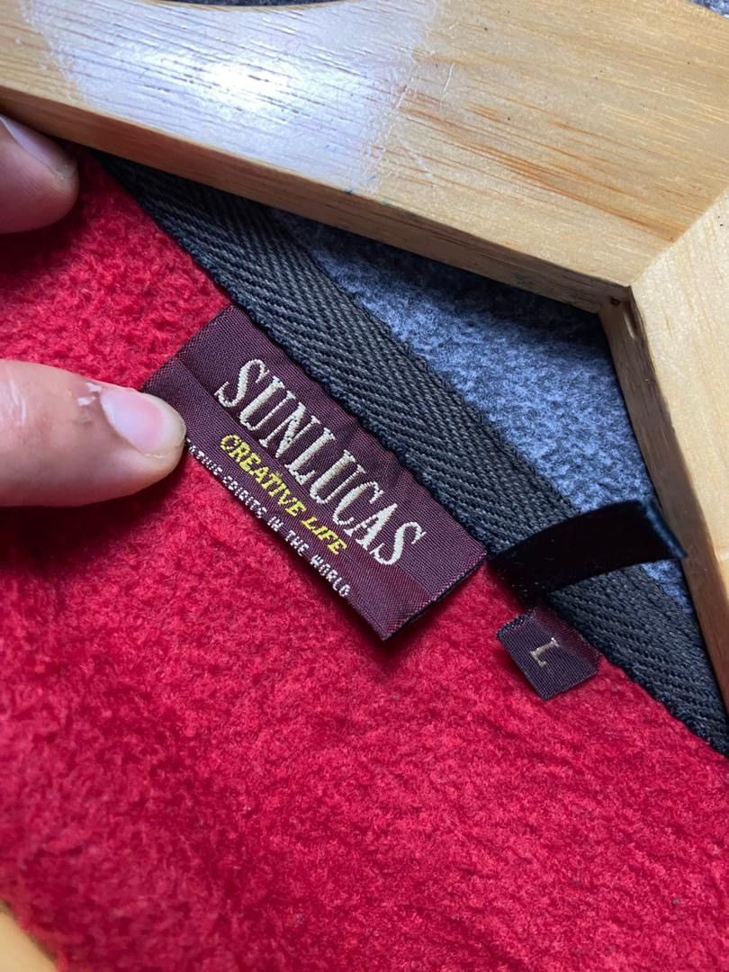 Japanese Brand SUNLUCAS Brand Multipocket Fleece Jacket (189) Size US L / EU 52-54 / 3 - 3 Thumbnail