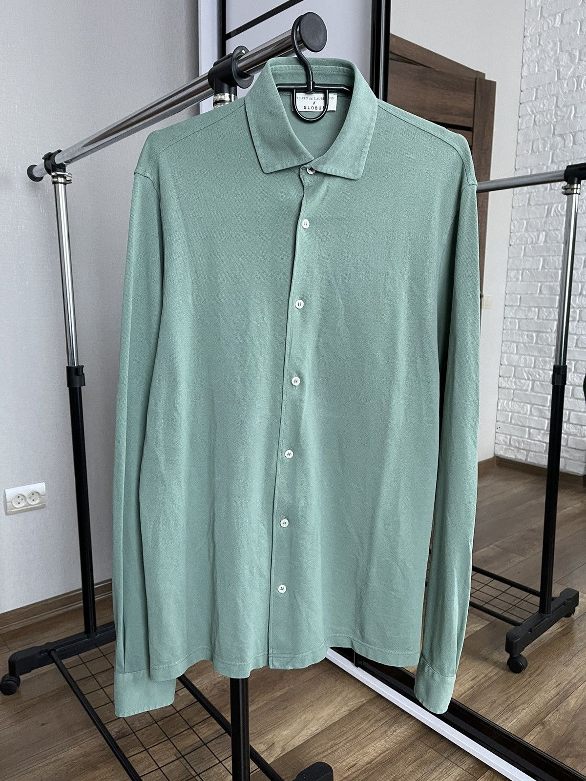 Vintage Filippo De Laurentiis Globus Polo Long Sleeve T-Shirt Tee Size US M / EU 48-50 / 2 - 1 Thumbnail