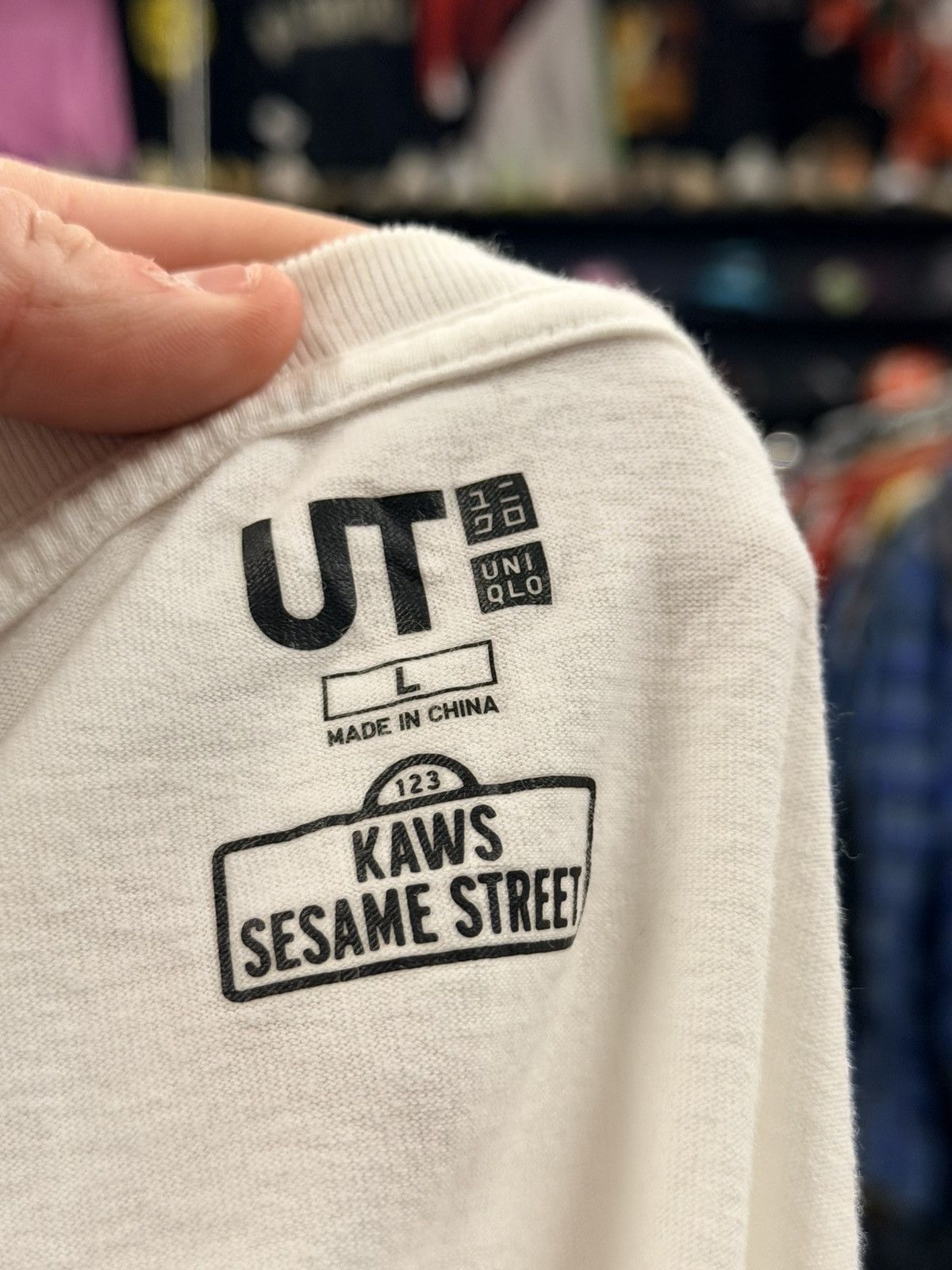 Uniqlo Uniqlo Sesame Street T-Shirt Size US L / EU 52-54 / 3 - 3 Thumbnail