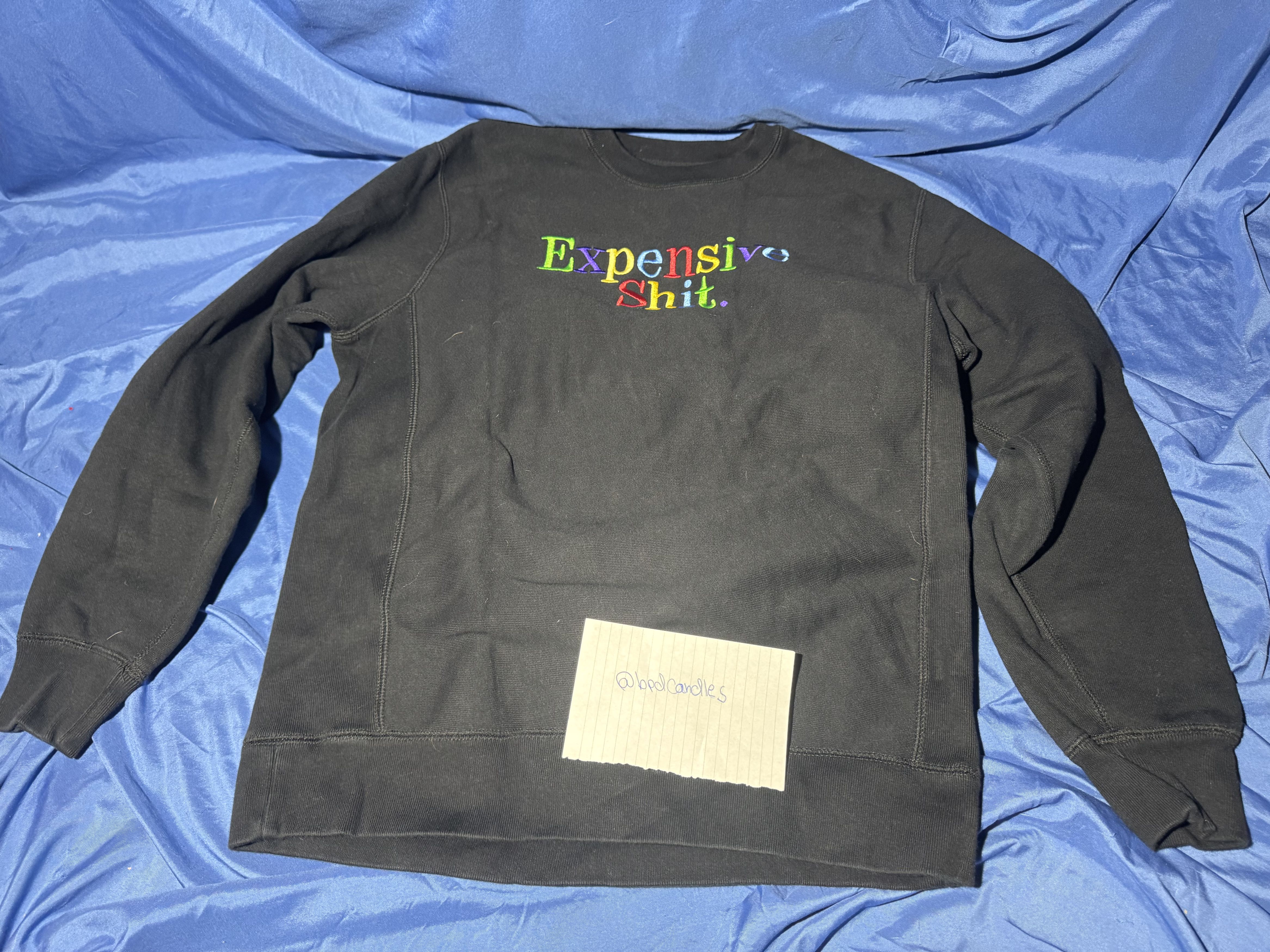 Market Chinatown market mystery box sweater "expensive shit" M Size US M / EU 48-50 / 2 - 1 Thumbnail