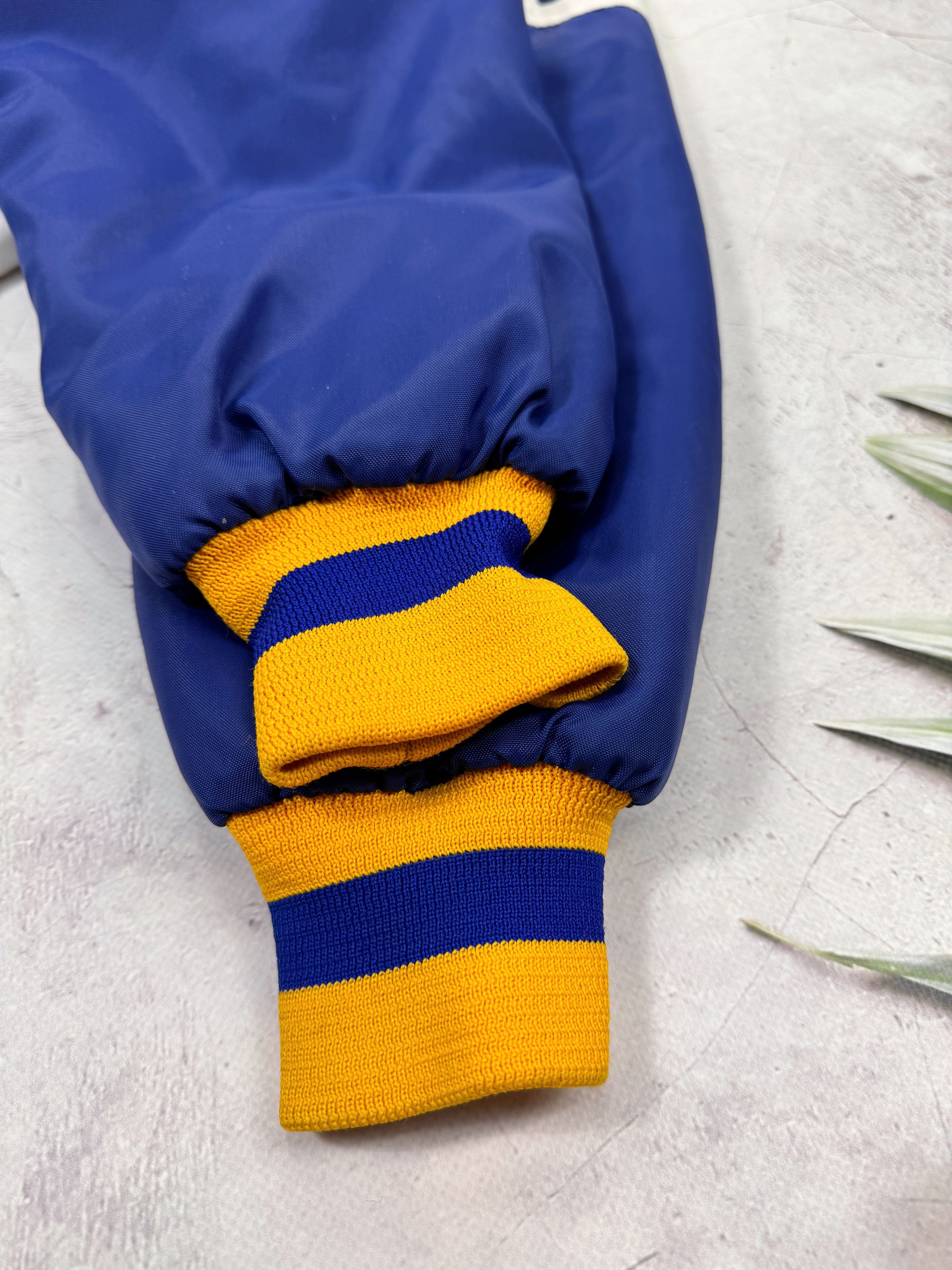 NHL × Vintage 80s Buffalo Sabres Members Jacket #12 NHL by Shain Size US L / EU 52-54 / 3 - 10 Thumbnail