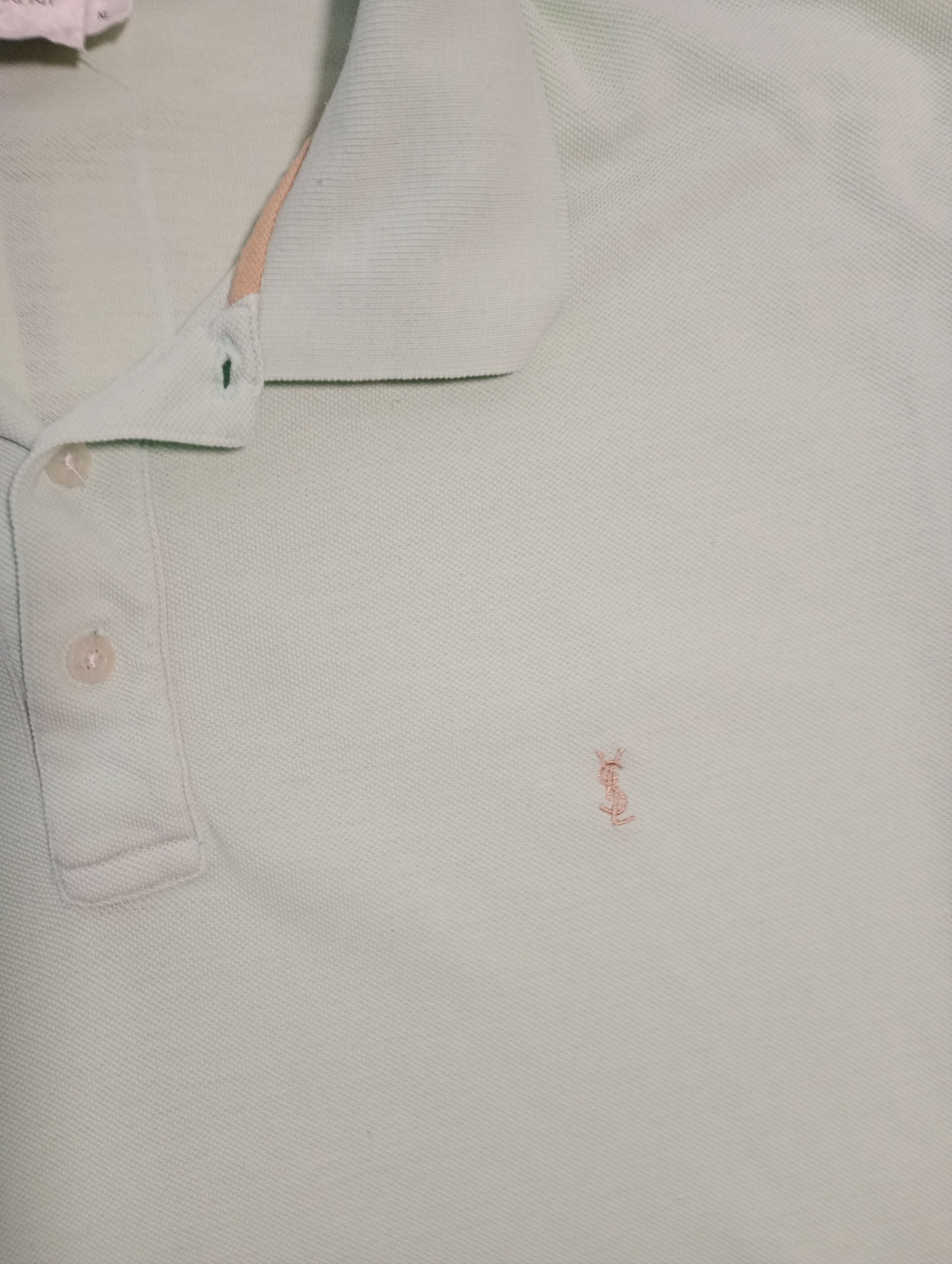 Yves Saint Laurent YSL Pour Homme Polo Shirt Vintage Size US XL / EU 56 / 4 - 8 Thumbnail