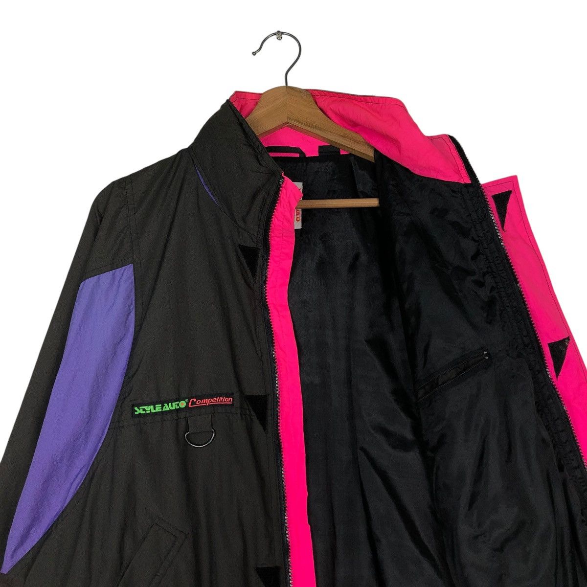Japanese Brand 🔥VINTAGE BOMBER JACKET STYLE AUTO USA MULTI COLOUR Size US M / EU 48-50 / 2 - 14 Thumbnail
