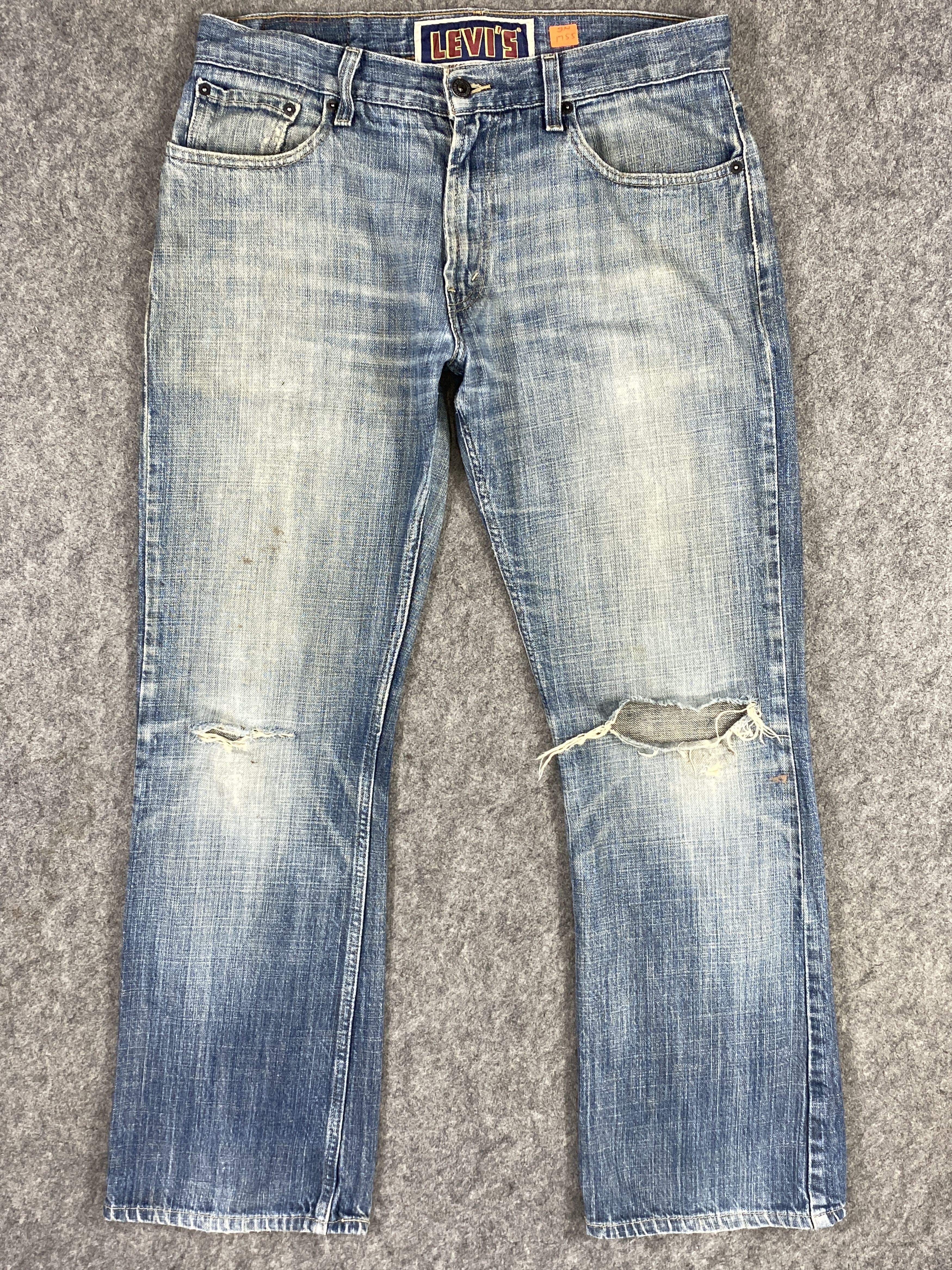 Levi's Distressed Blue Vintage Levi's 527 Flared 33x31.5 -JN1755 Size US 33 - 1 Thumbnail