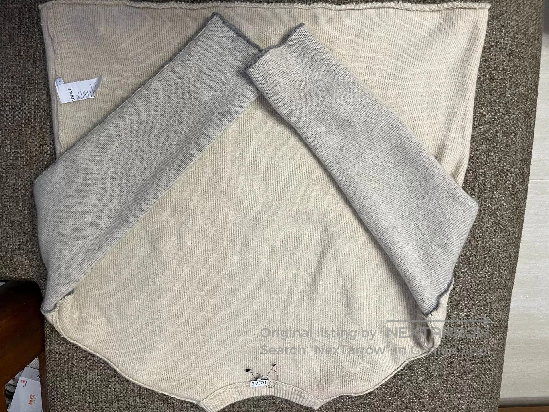 Loewe LOEWE Colorblock Cashmere Blend Sweater. Size US L / EU 52-54 / 3 - 4 Thumbnail