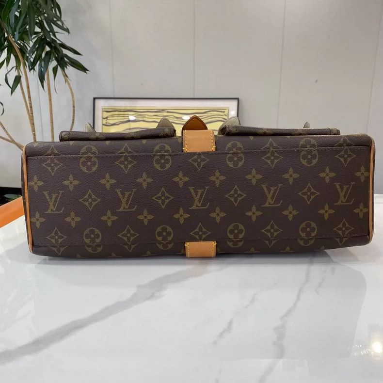 Louis Vuitton Louis Vuitton Manhattan Leather Handbag -2505 Size ONE SIZE - 5 Thumbnail