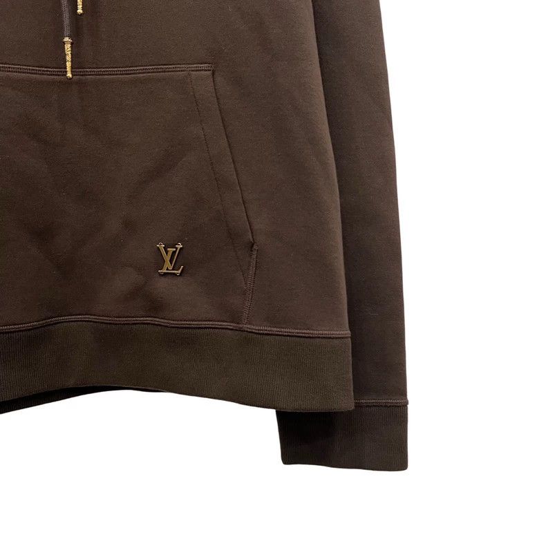 Louis Vuitton Louis Vuitton Turquoise Sunflower Coffee Hoodie 2505-Nextar Size US L / EU 52-54 / 3 - 5 Thumbnail