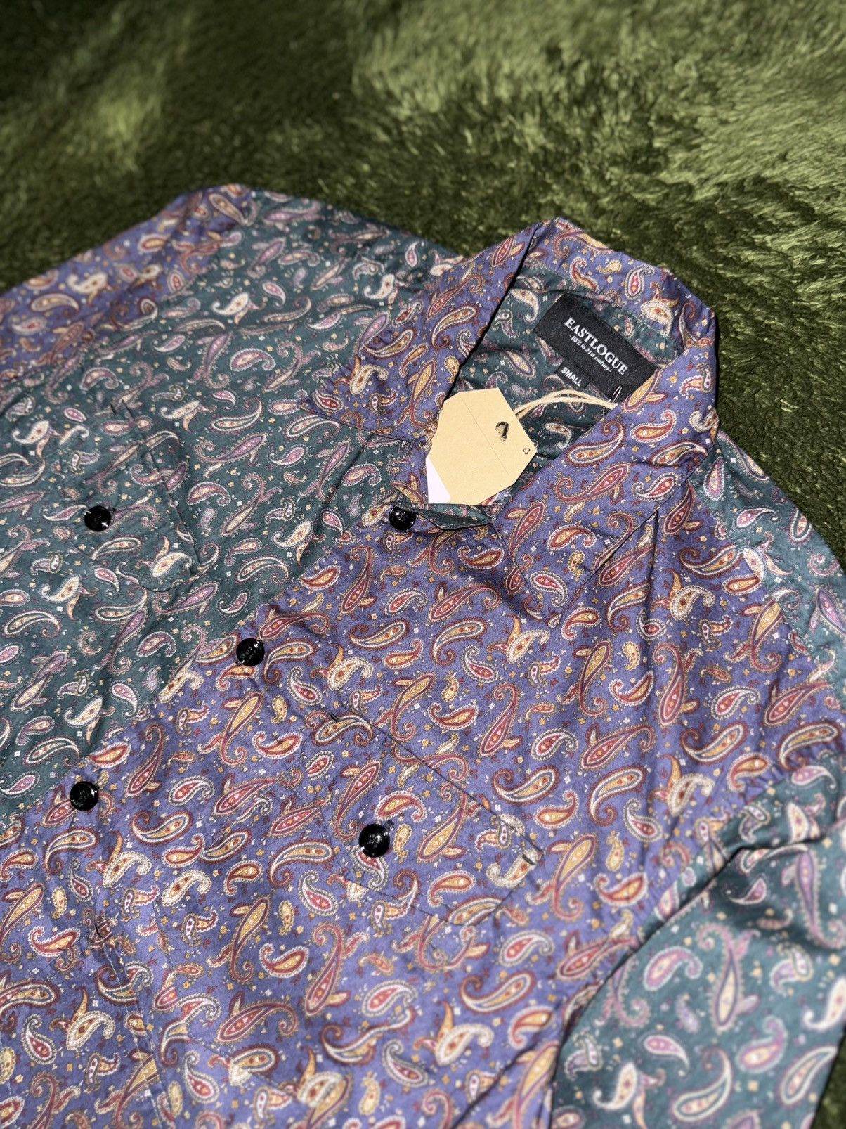 EASTLOGUE [S] EASTLOGUE Multi Paisley Treasure Shirt Jacket Size US S / EU 44-46 / 1 - 2 Thumbnail