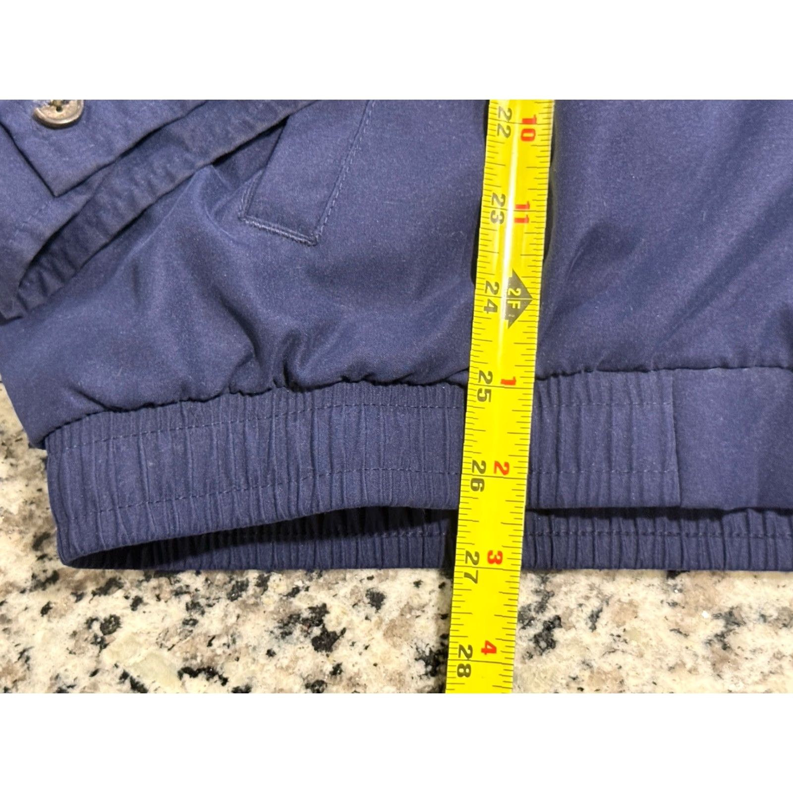 Polo Ralph Lauren VTG Polo Ralph Lauren Bomber Jacket Bi-Swing Blue 2XL Zip Lined Cotton Casual Mens Size US XXL / EU 58 / 5 - 2 Thumbnail