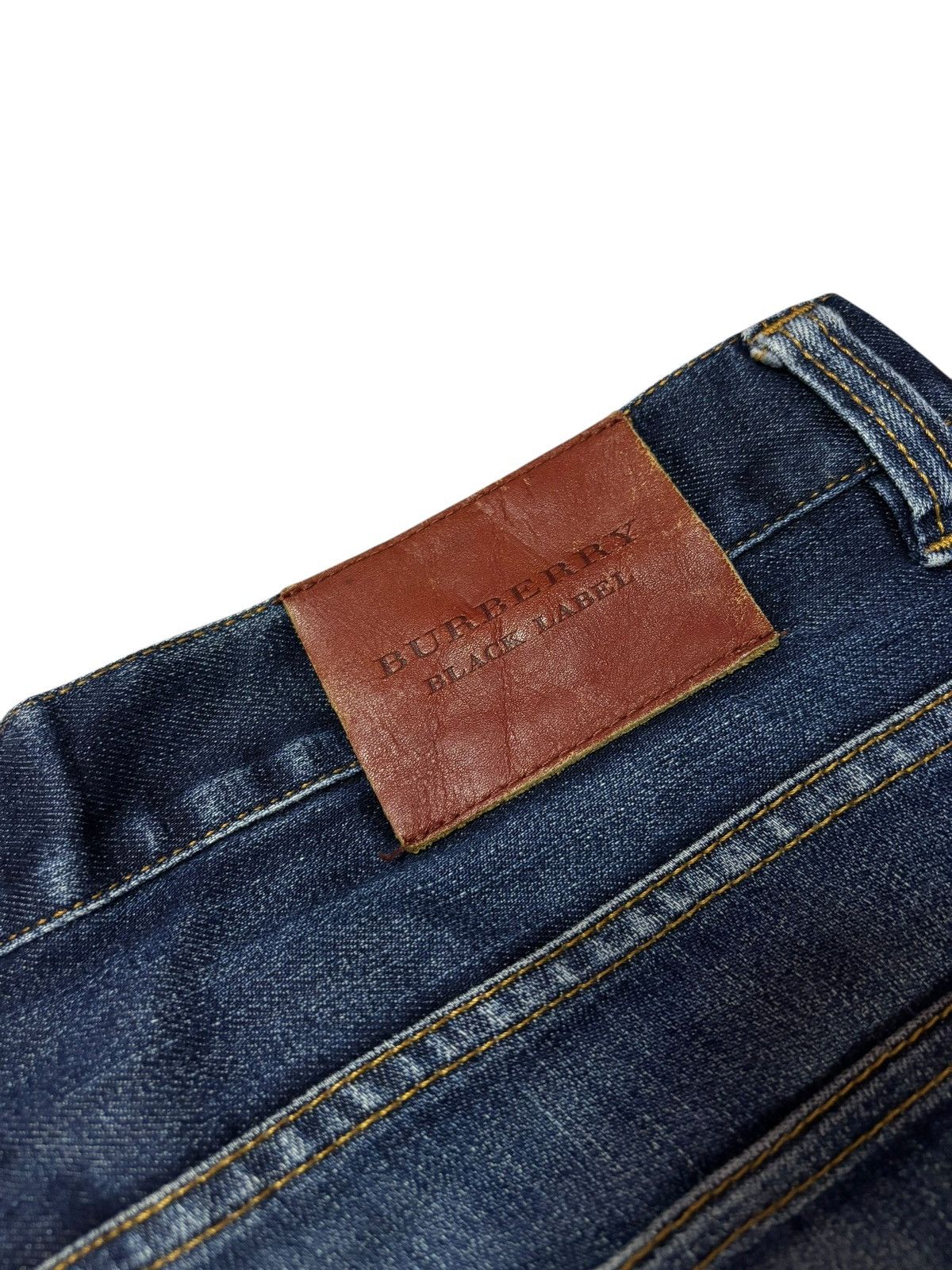 Burberry Vtg Burberry Black Label Selvedge Distressed Jeans Size US 34 / EU 50 - 13 Thumbnail