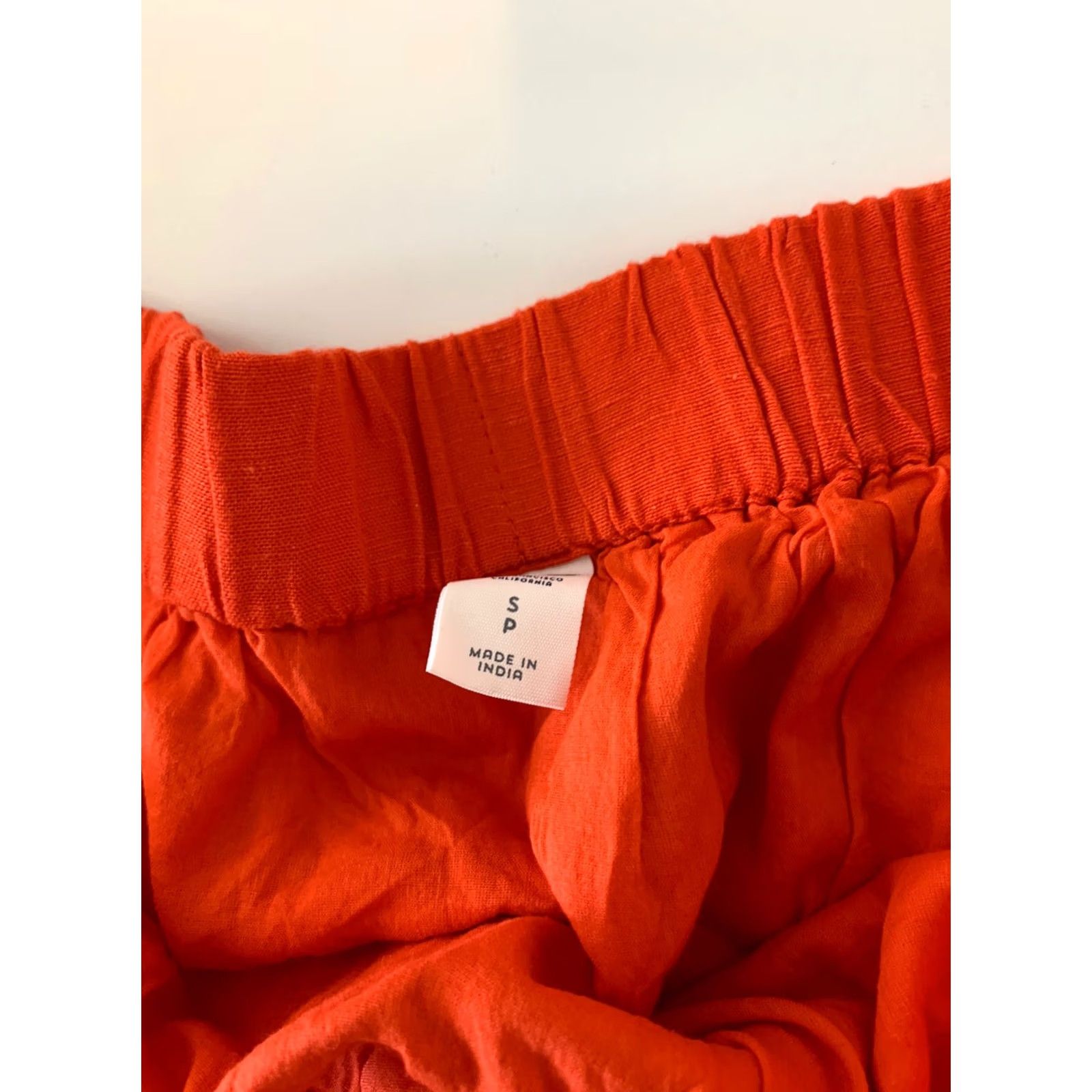 Old Navy Old Navy Sleeveless Off The Shoulder Dress Women's S Petite Orange Dress - Casual, Cotton, Short, Solid, NWT Size S / US 4 / IT 40 - 6 Thumbnail