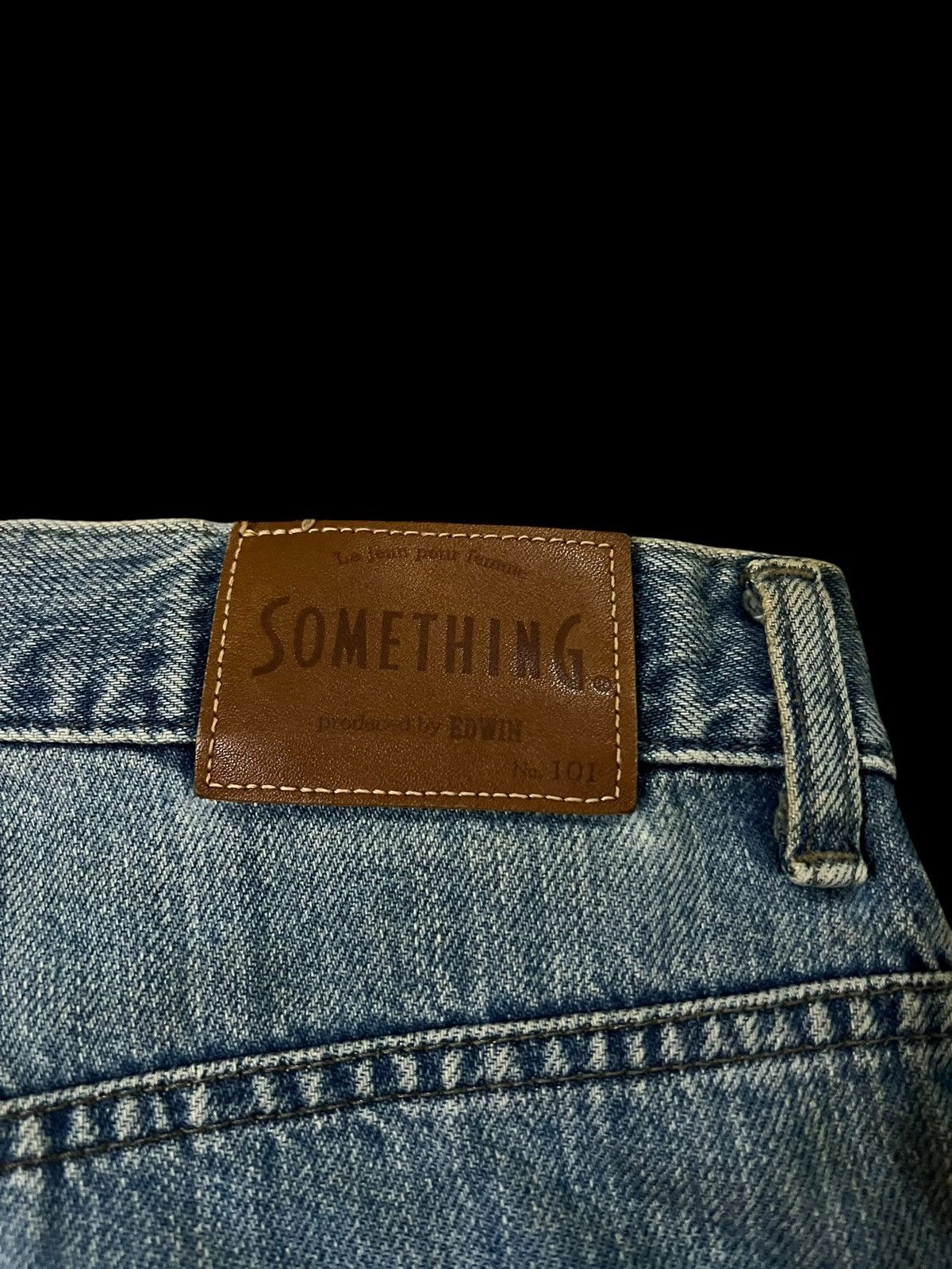 If Six Was Nine Flare Jean Vintage Edwin Something Mud Wash Jean Size US 28 / EU 44 - 17 Thumbnail