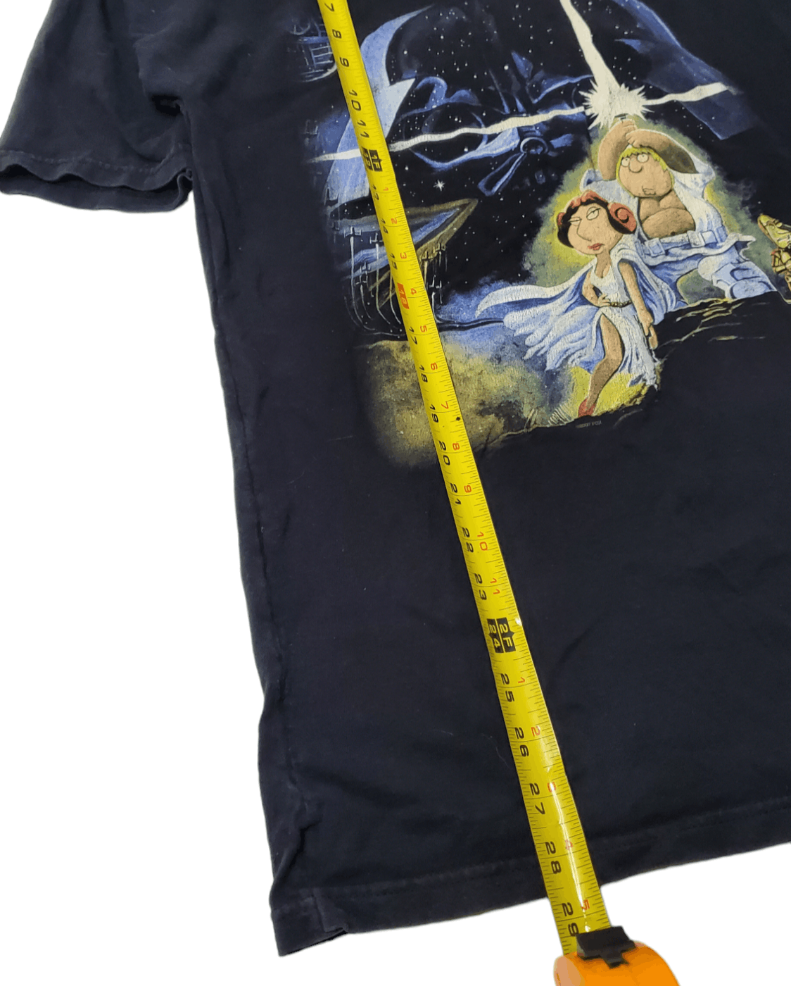 Vintage 2007 Family Guy X Star Wars T-Shirt Size US XL / EU 56 / 4 - 6 Thumbnail