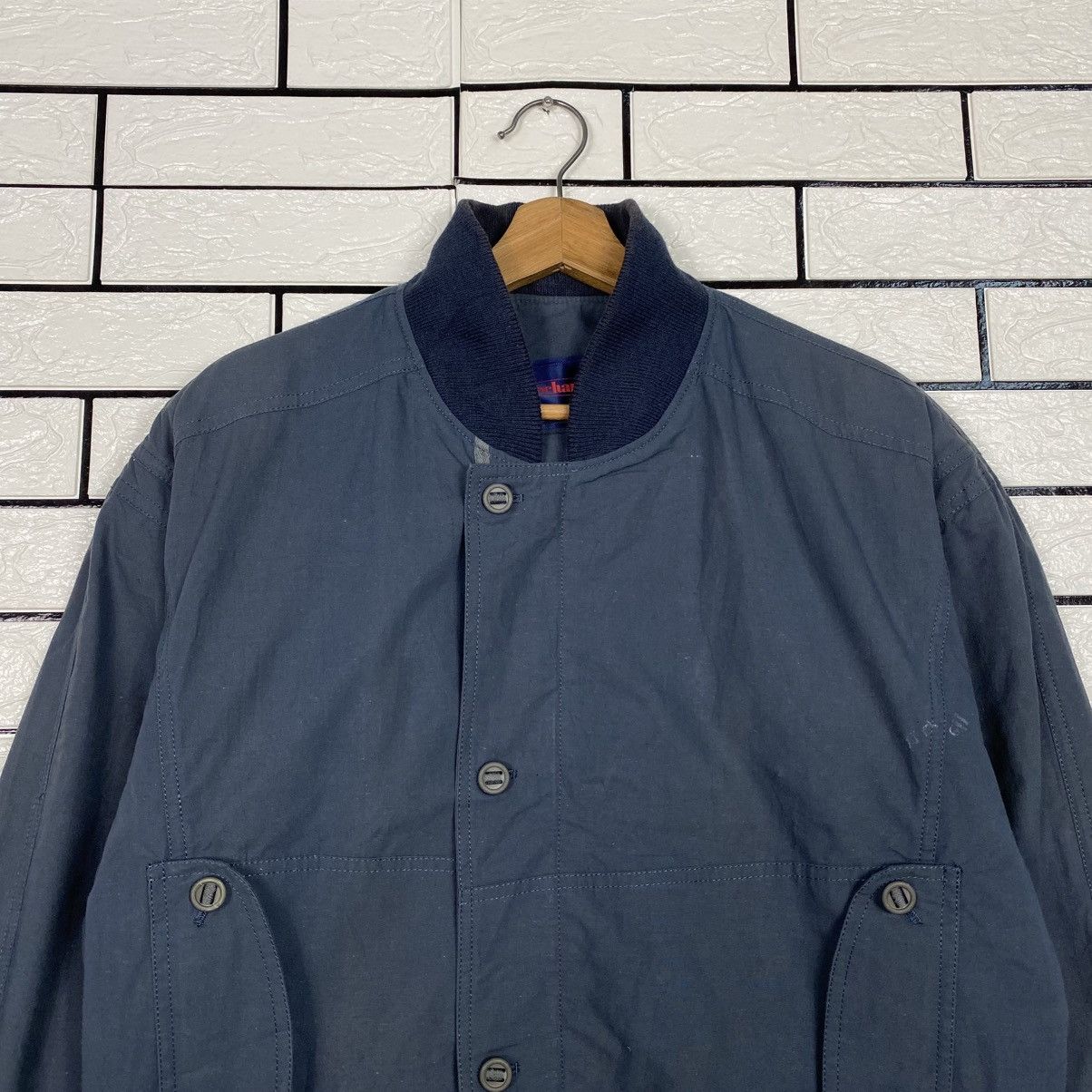 Japanese Brand 📌Vintage Bomber Jacket Fly Cacharel Bondage Design Size US L / EU 52-54 / 3 - 4 Thumbnail