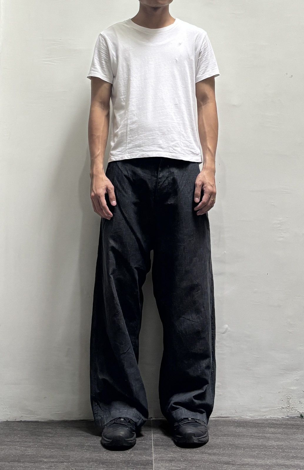 FREE TAX! Wideleg Light Cotton Trousers