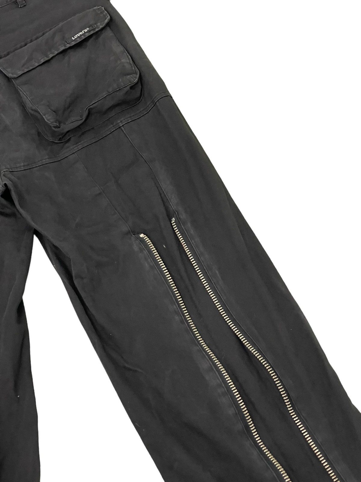 Japanese Brand Wide Leg Baggy Pant Super Lovers Japan 6🟦6 Size US 31 - 7 Thumbnail