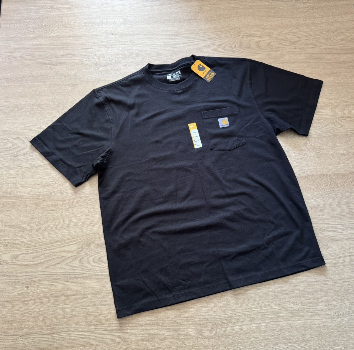 Carhartt Carhartt Wokwear Loose Fit Baggy Black Pocket T-Shirt Size US XL / EU 56 / 4 - 2 Thumbnail