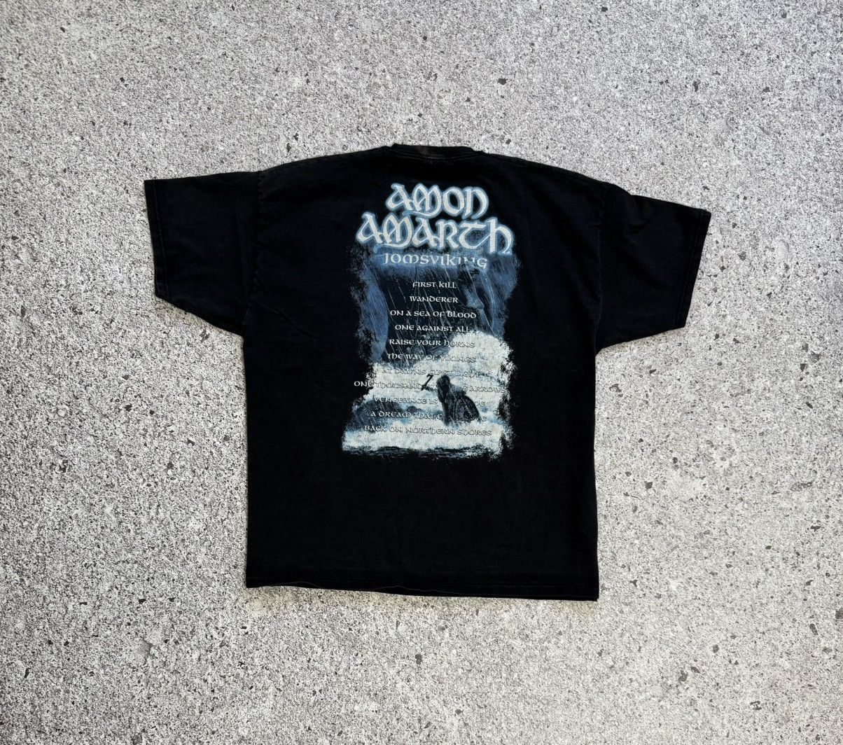 Band Tees × Vintage Vintage 2016 Amon Amarth Jomsviking Rock T-Shirt Size 3XL Size US XXL / EU 58 / 5 - 6 Thumbnail