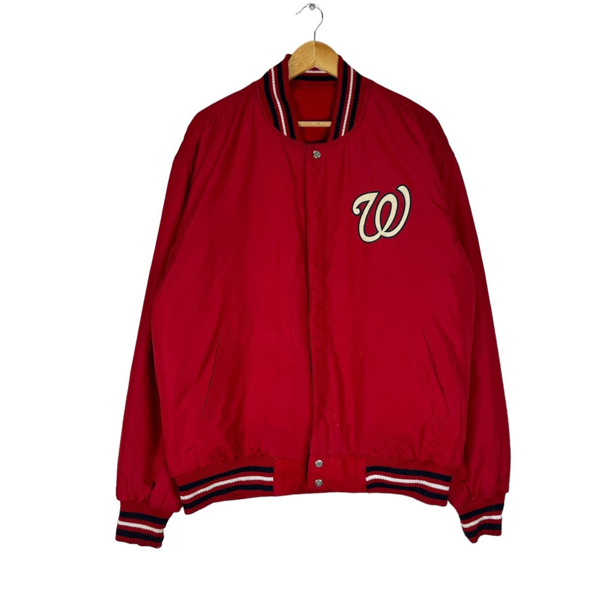 Jeff Hamilton × MLB ❄️WASHINGTON NATIONALS JH DESIGN MLB REVERSIBLE JACKET Size US XXL / EU 58 / 5 - 2 Thumbnail