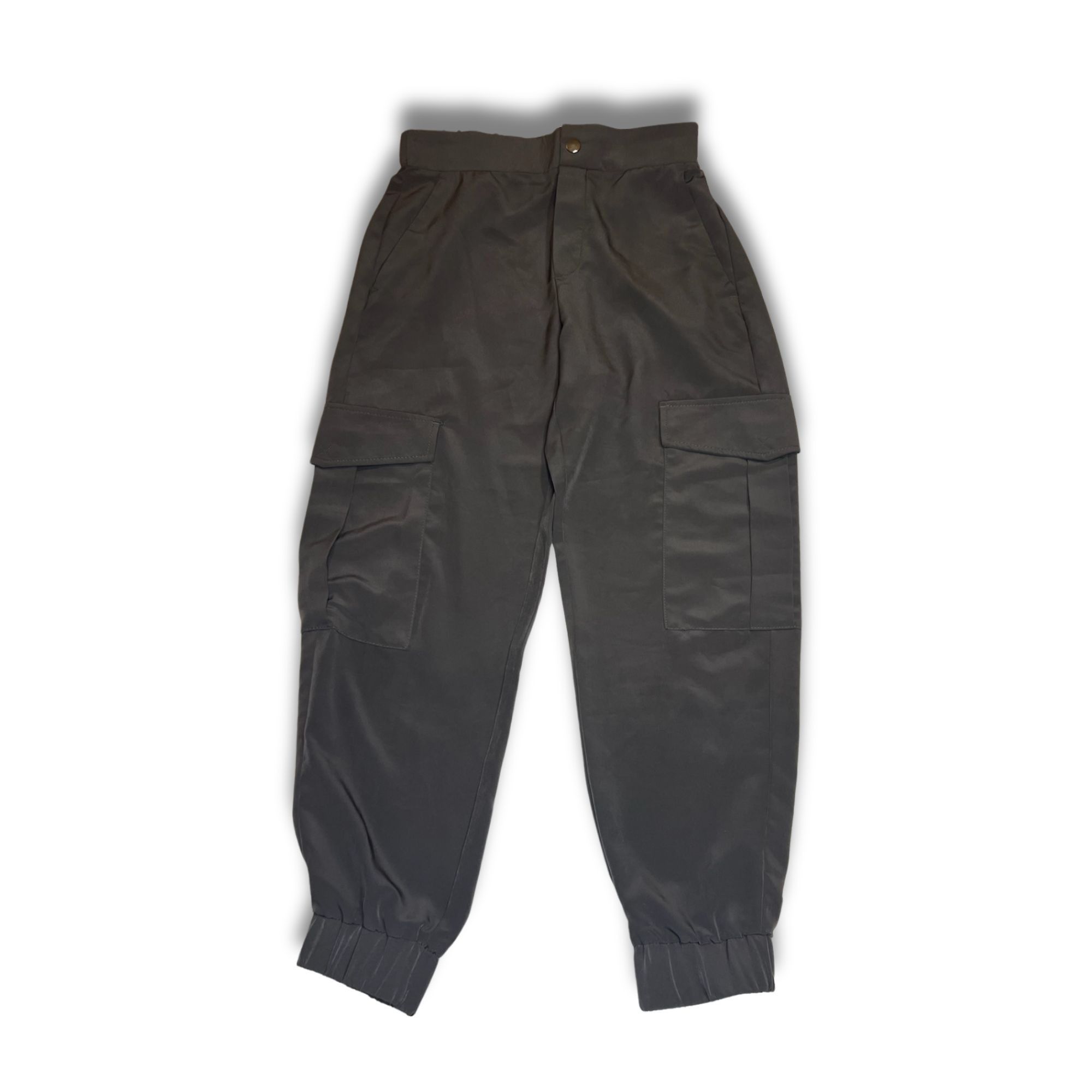 Zara Zara Soft Cargo Jogger Pants XS Elastic Waist Side Pockets M Size US 28 / EU 44 - 5 Thumbnail