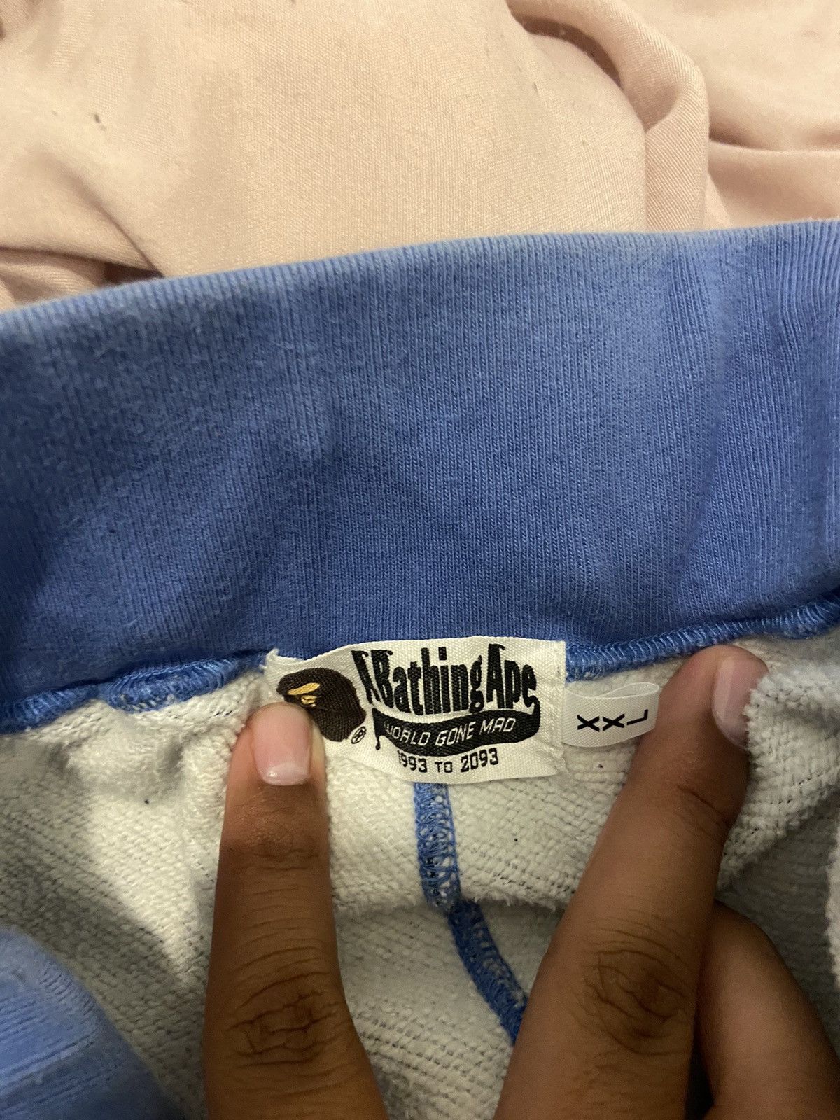 Bape Bape sta blue camo shark shorts Size US 38 / EU 54 - 4 Thumbnail