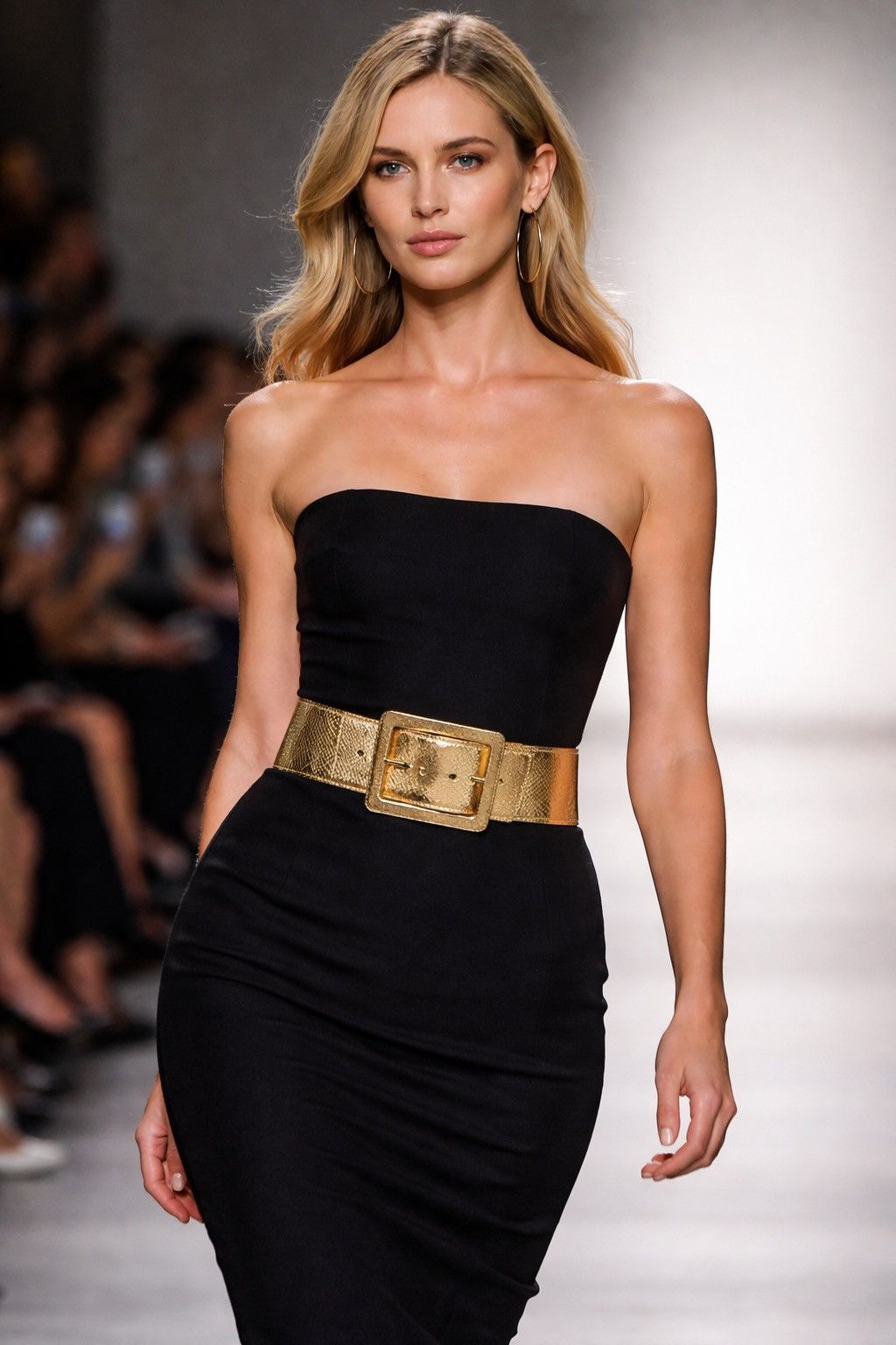 Other W. Kleinberg Wide Snakeskin Exotic Gold Leather Belt USA 34" Size ONE SIZE - 1 Thumbnail