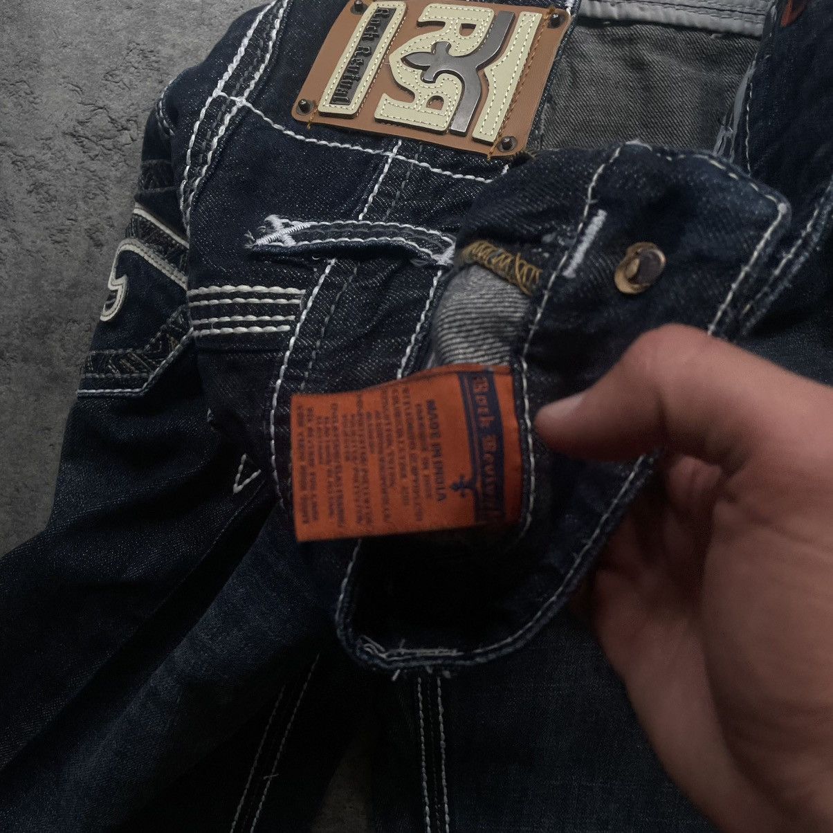 Rock Revival × Vintage NWT Rock Revival Dano Chrome Hearts Style Pants Size US 36 / EU 52 - 10 Thumbnail
