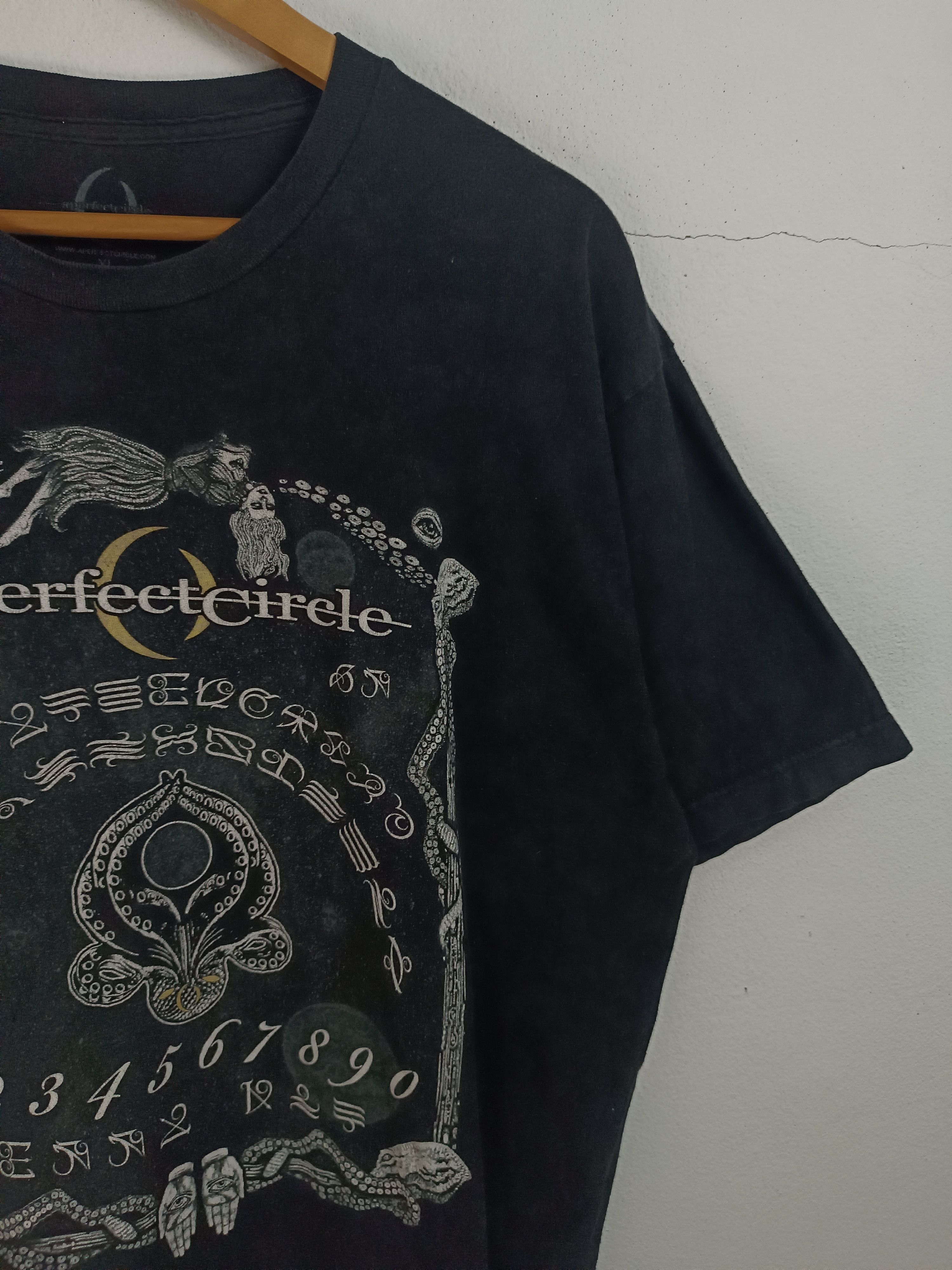 Band Tees VINTAGE A PERFECT CIRCLE BAND TEE VERY RARE FADED Size US XL / EU 56 / 4 - 7 Thumbnail