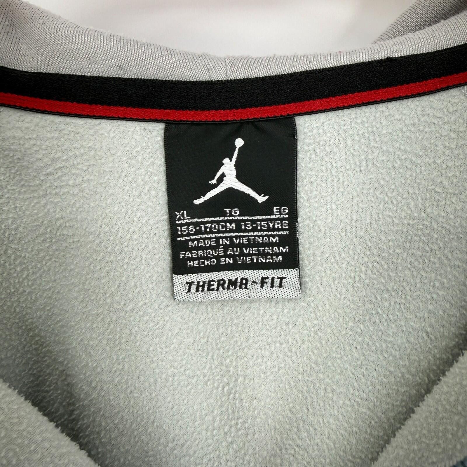 Jordan Brand Air Jordan Therma-Fit Zip Hoodie Sweatshirt Gray Youth XL Size US XL / EU 56 / 4 - 3 Thumbnail