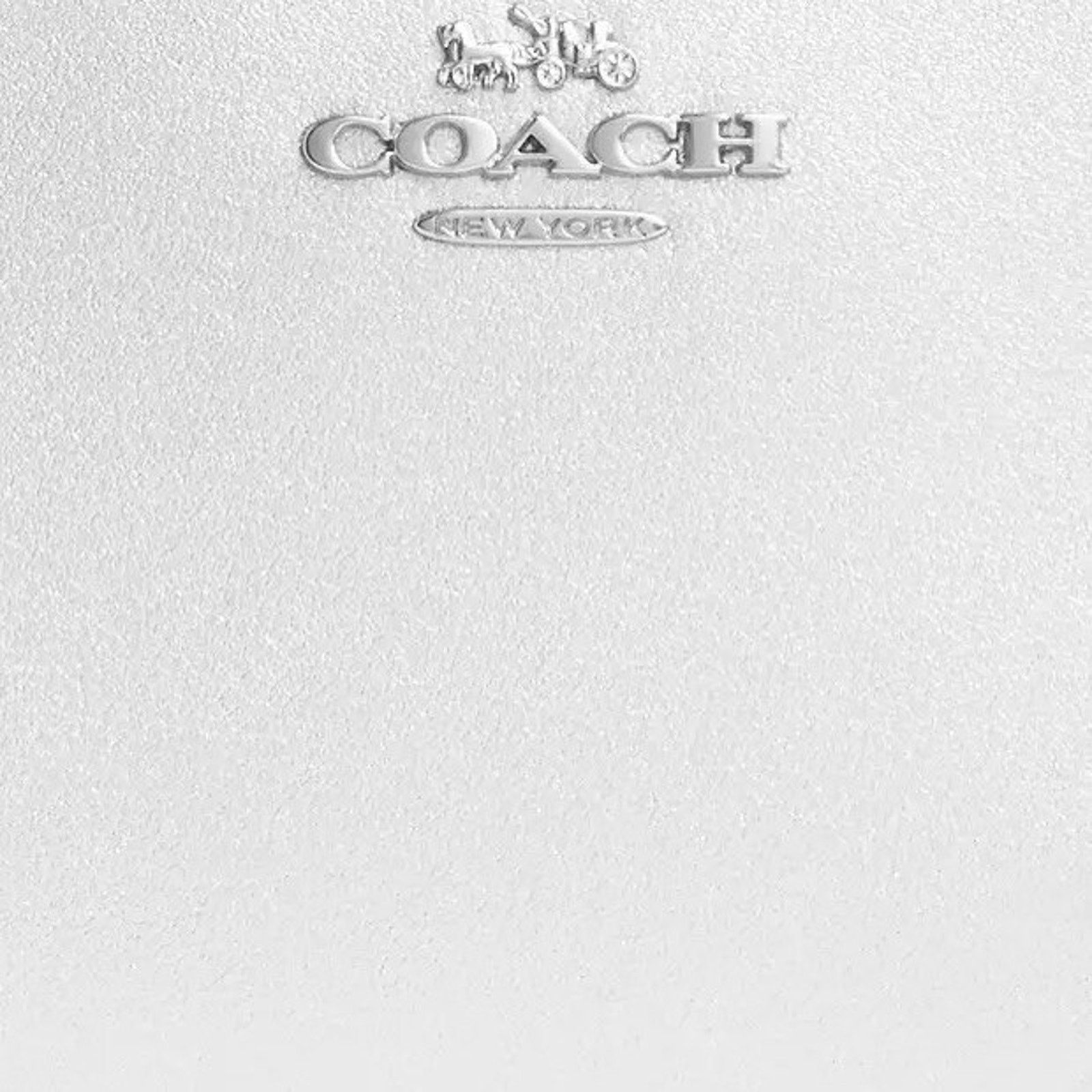 Coach NWT Coach CW792 Snap Wallet Pearlized Light Silver Size ONE SIZE - 8 Thumbnail