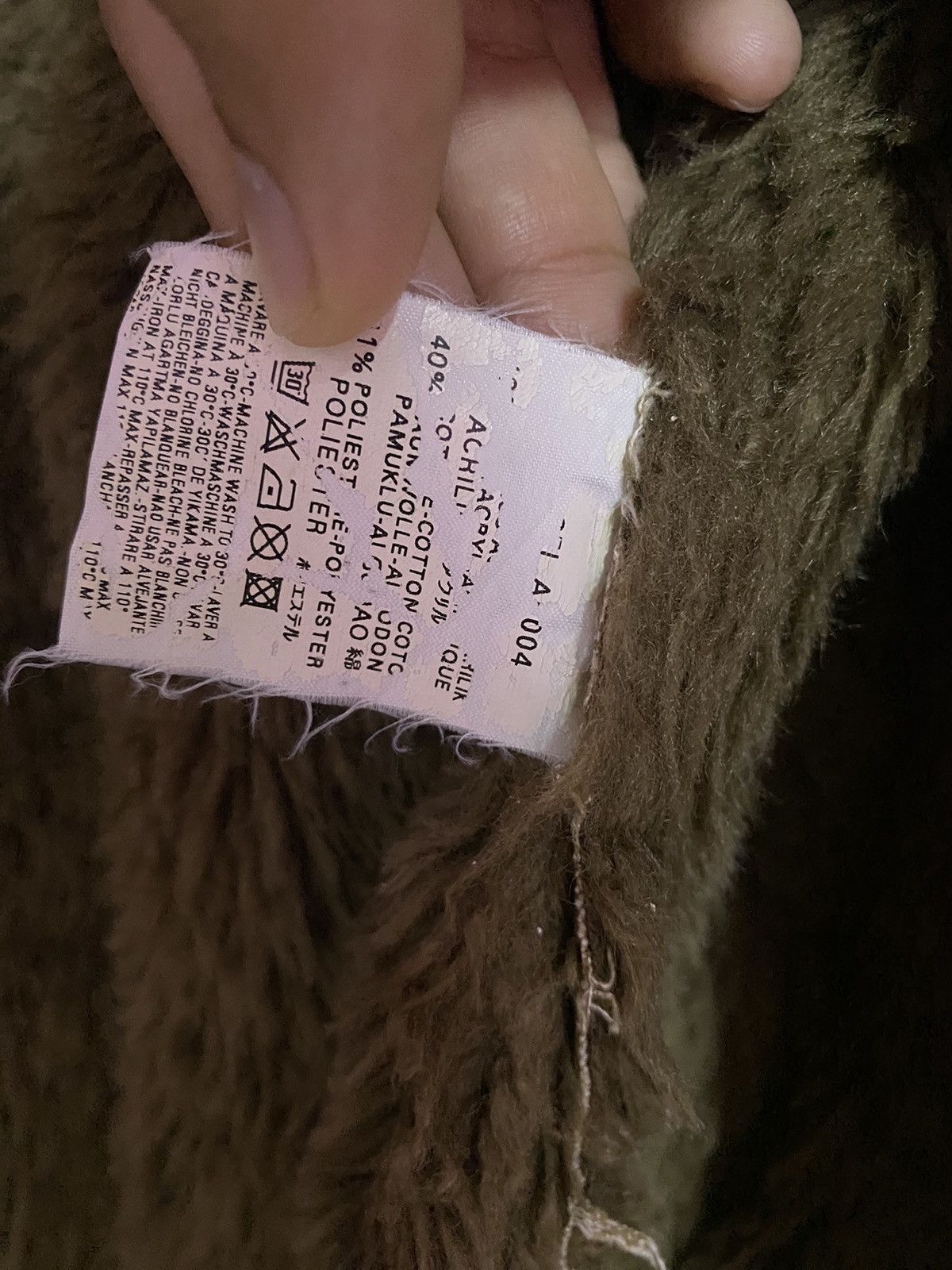 Diesel Diesel Black Gold Shearling Fur Parka Jacket Size US M / EU 48-50 / 2 - 11 Thumbnail