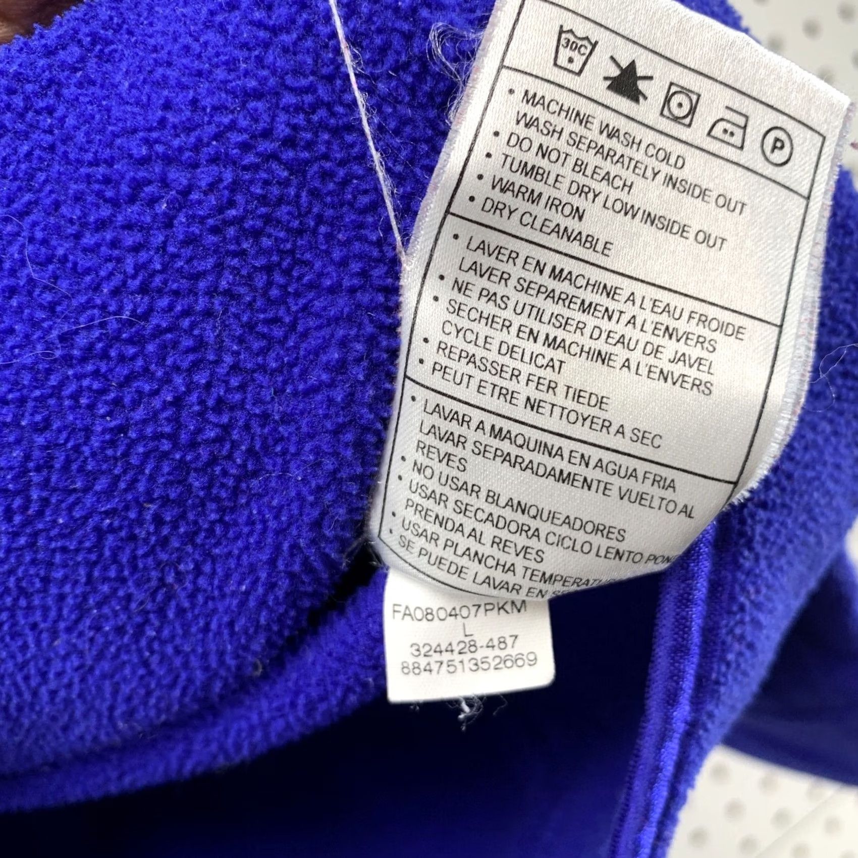 Nike Vintage Nike Windbreaker Jacket Blue Womens L Size L / US 10 / IT 46 - 5 Thumbnail