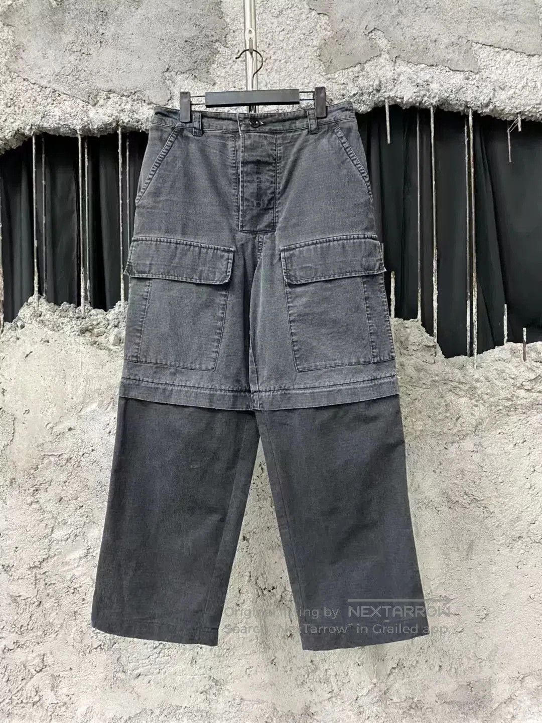 Acne Studios Acne Studios Black Denim Convertible Cargo Pants. Size US 30 / EU 46 - 1 Thumbnail