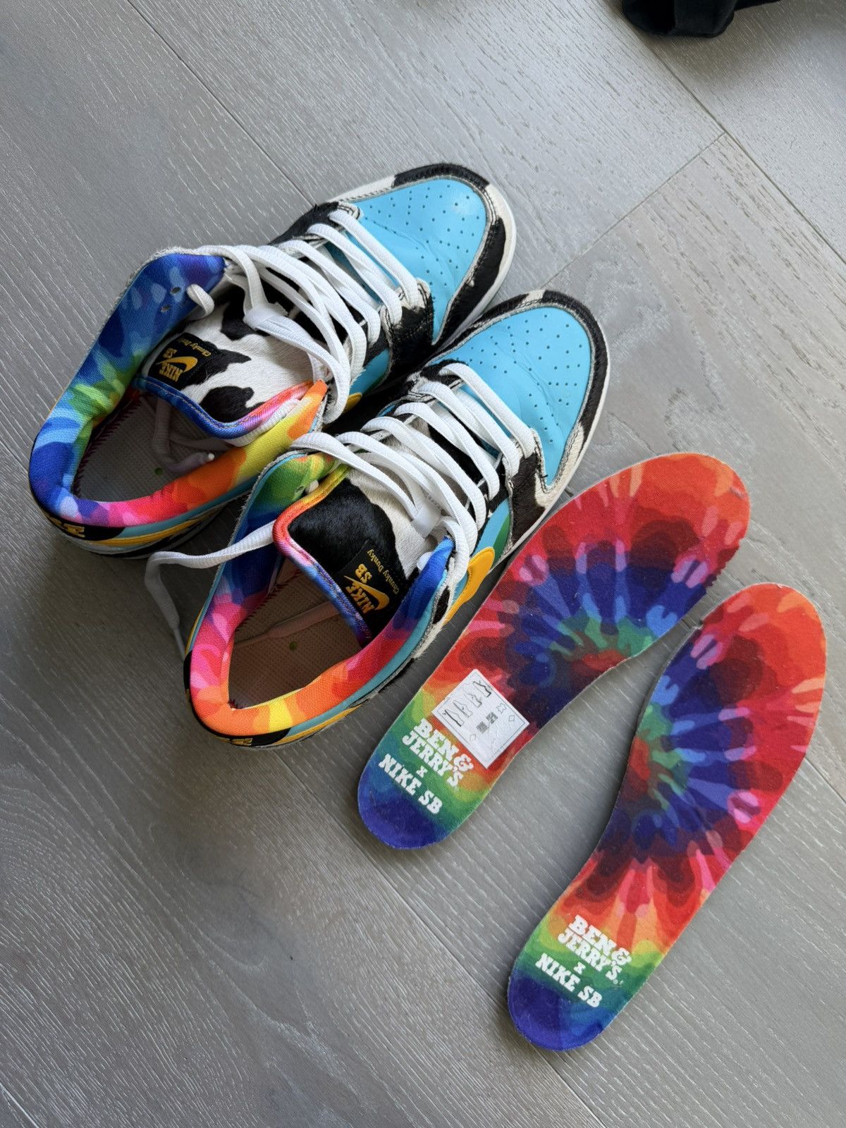 Nike Nike SB Dunk Low Ben & Jerry's Chunky Dunky Size US 9.5 / EU 42-43 - 22 Thumbnail