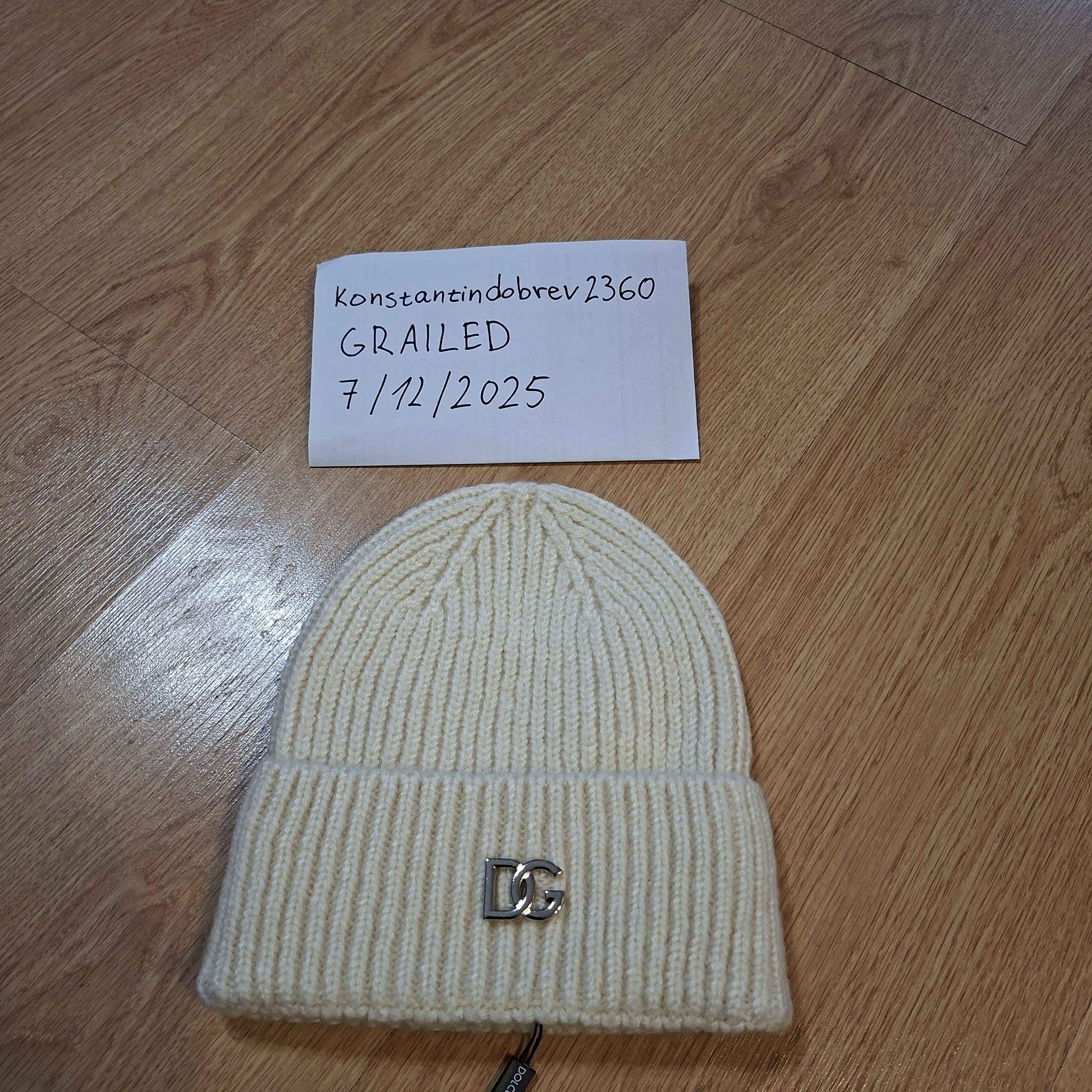 Dolce & Gabbana Dolce Gabbana beige hat Size ONE SIZE - 2 Thumbnail