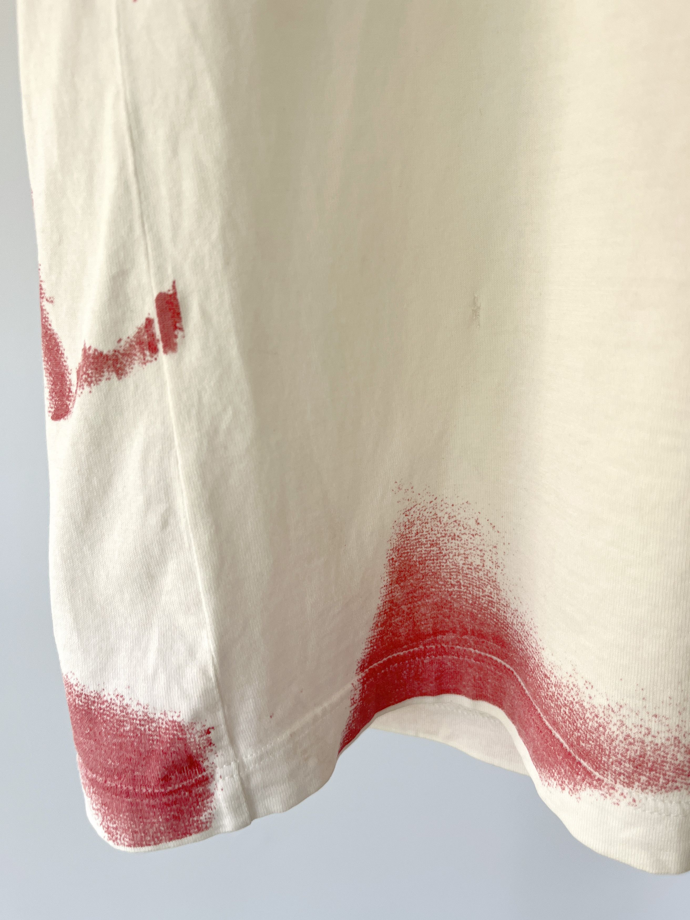 Helmut Lang ARCHIVE - Helmut Lang 2004 backstage stencil tee Size US S / EU 44-46 / 1 - 5 Thumbnail