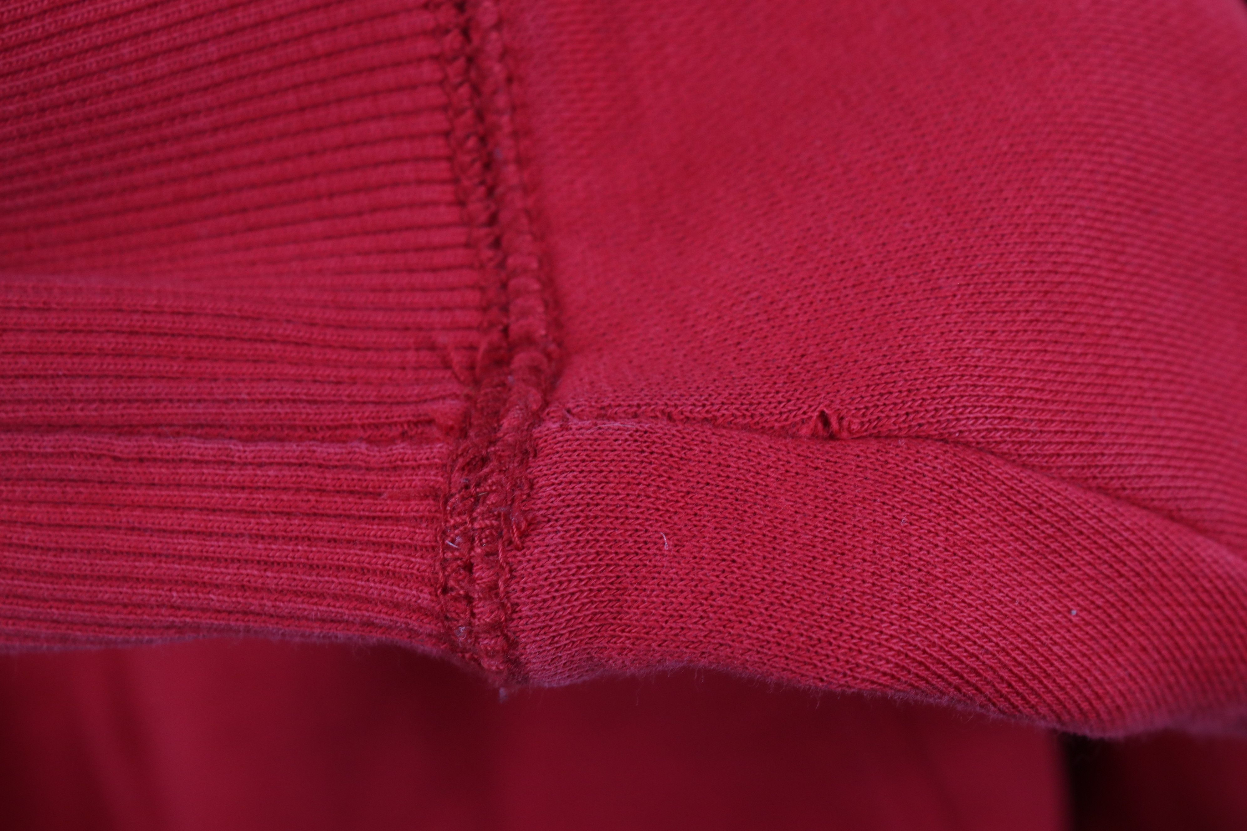 Nike Vintage Y2K Nike Scott Mini Swoosh Hoodie Sweatshirt Red Size US XXL / EU 58 / 5 - 5 Thumbnail
