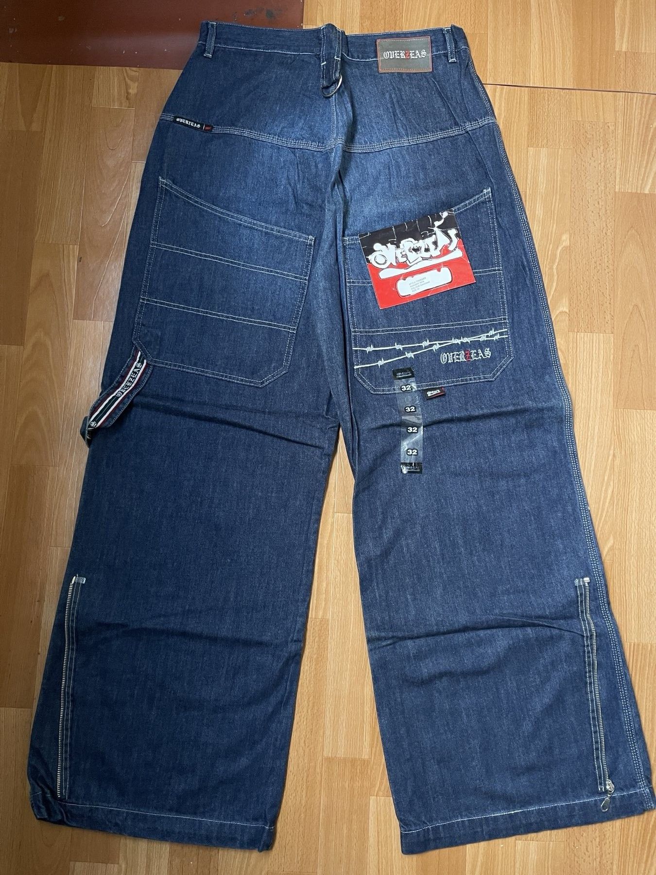 Other Overzeas jeans, vintage baggy, 90s hip hop, 1990s, skater 32 Size US 32 / EU 48 - 1 Thumbnail