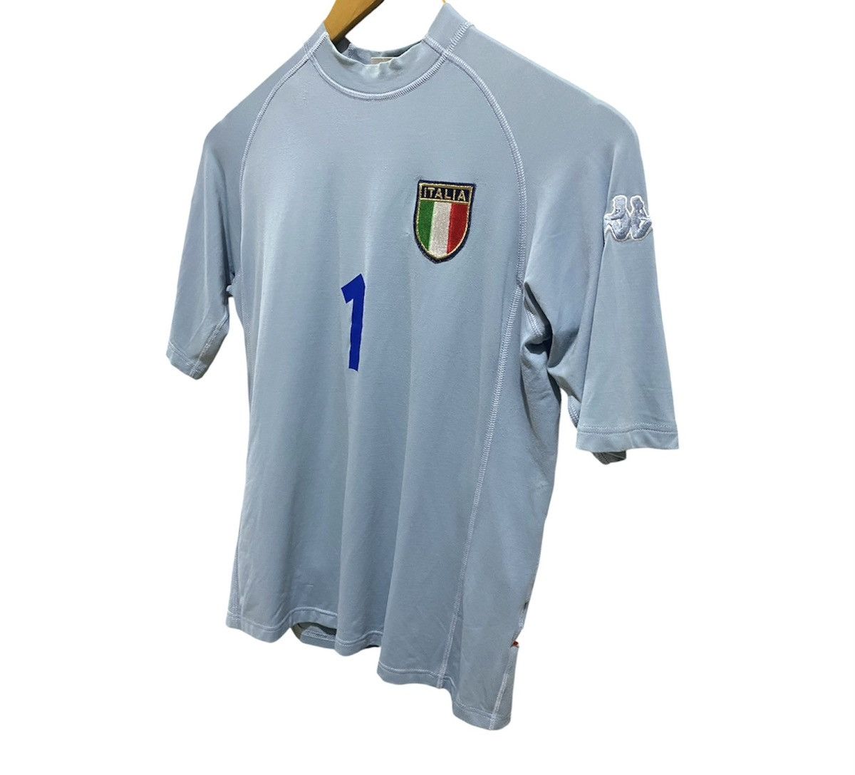Kappa Rare Vintage Italy Goalkeeper Jersey Francesco Toldo Size US S / EU 44-46 / 1 - 4 Thumbnail
