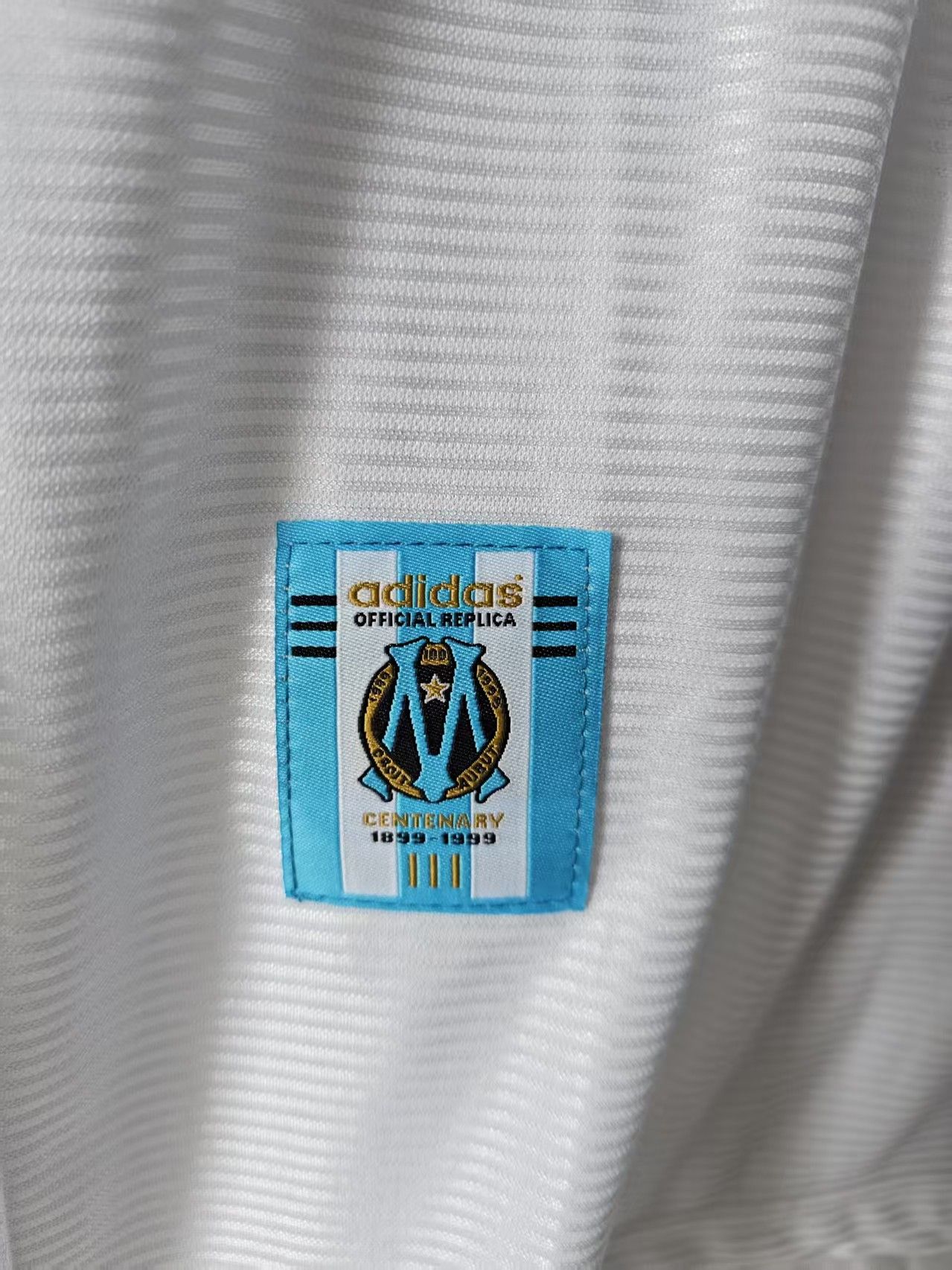 Other 1998 1999 Vintage Marseille Soccer Jersey White Size US XL / EU 56 / 4 - 4 Thumbnail