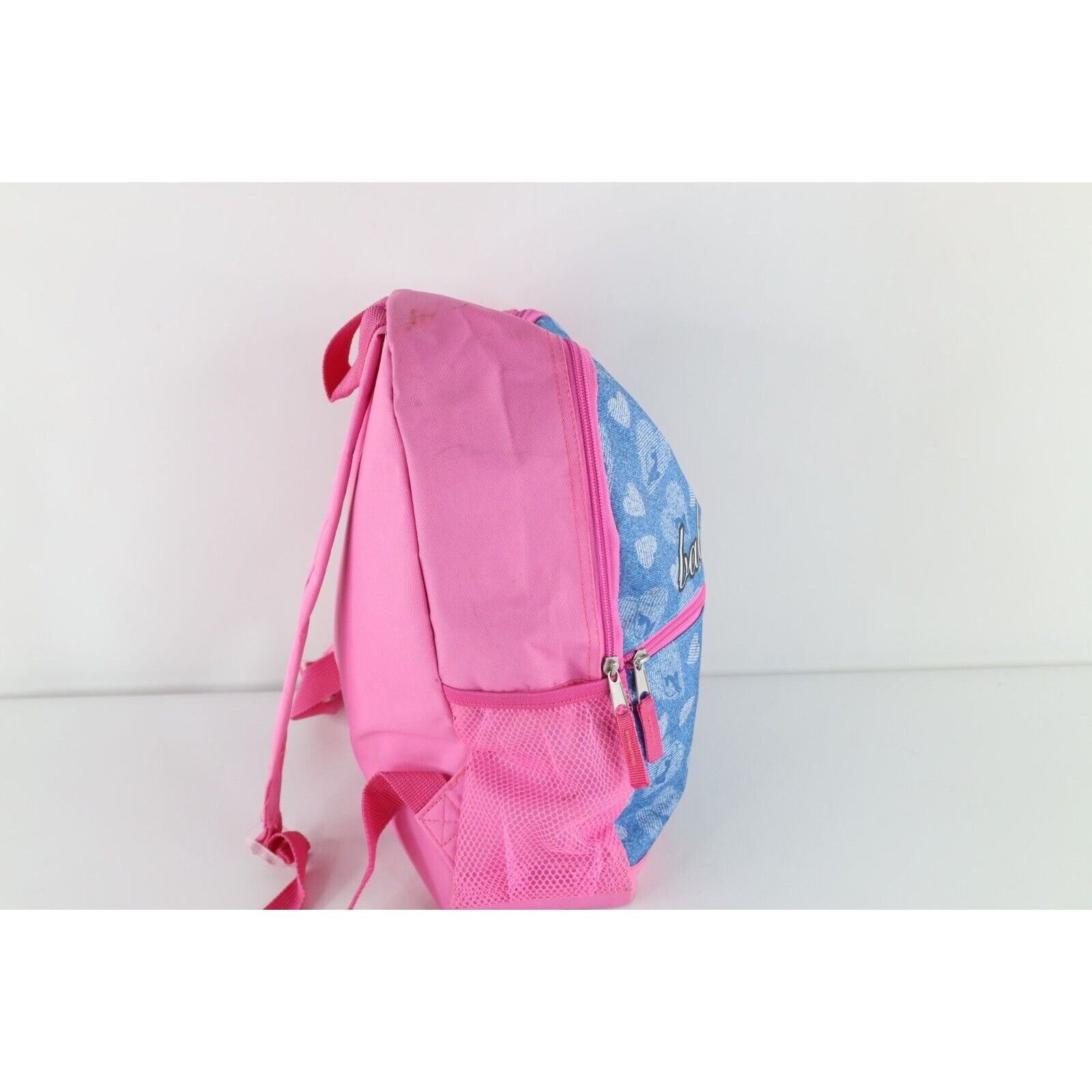 Vintage Vintage Baby Phat Distressed Spell Out Cat Heart Backpack Size ONE SIZE - 8 Thumbnail