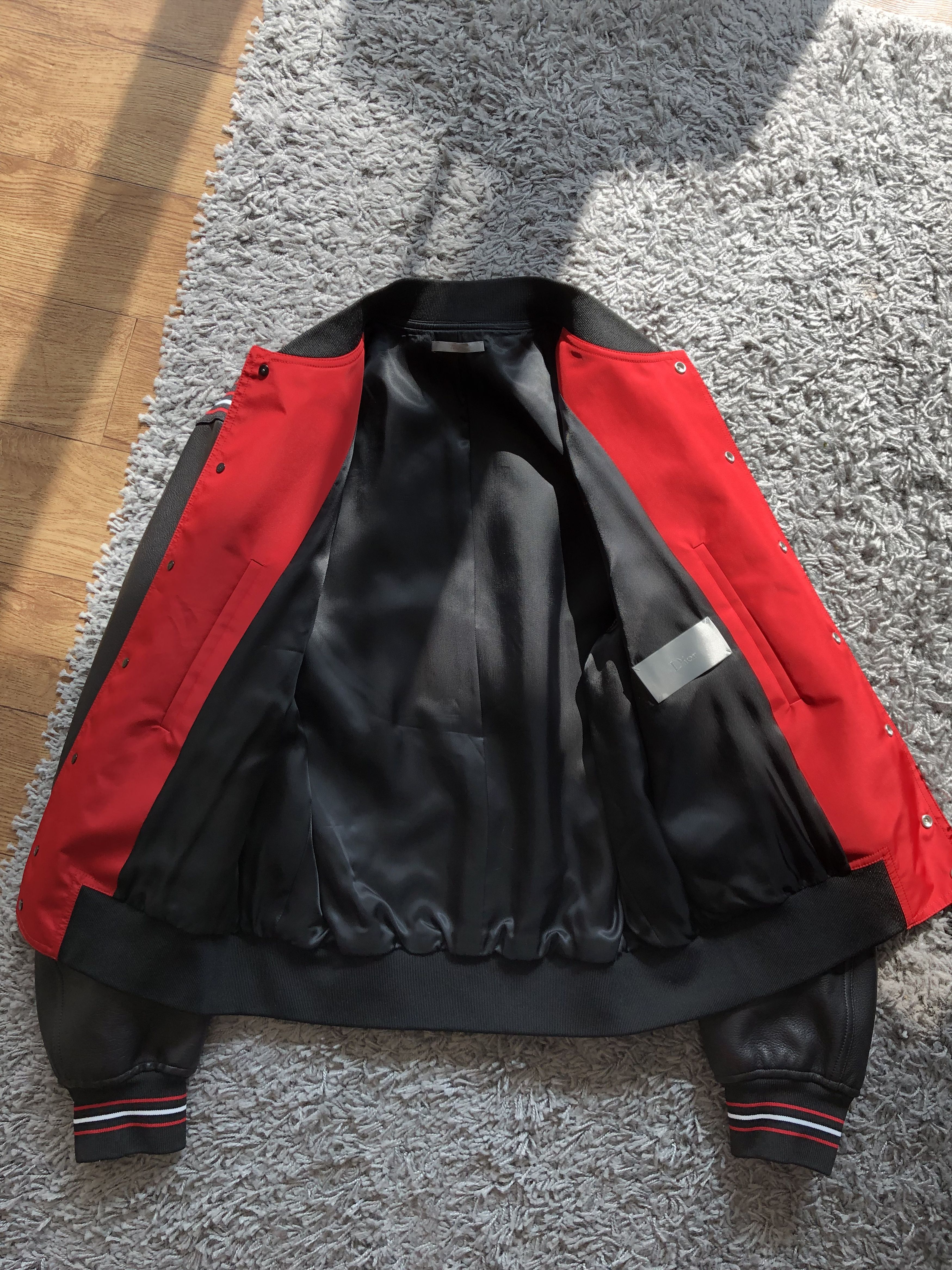 Dior DIOR HOMME Paris Varsity Bomber Jacket (SS18) Size US M / EU 48-50 / 2 - 8 Thumbnail
