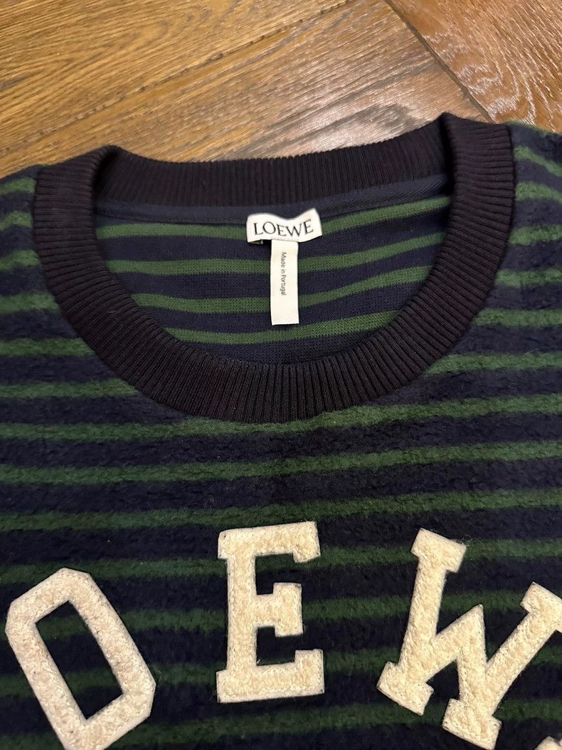 Loewe LOEWE Striped logo fleece Size L / US 10 / IT 46 - 5 Thumbnail