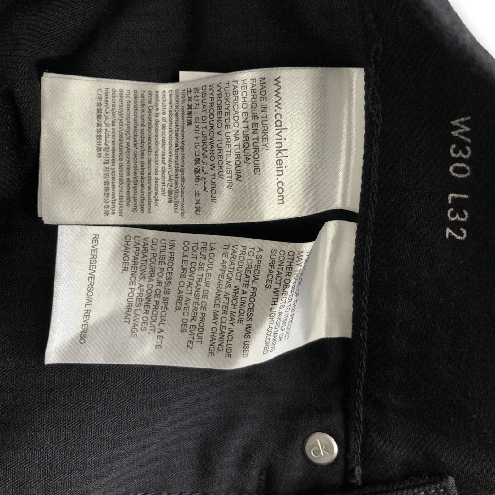 A$AP Rocky × Calvin Klein A$AP x Calvin Denim in Black High Waisted Size US 30 / EU 46 - 11 Thumbnail