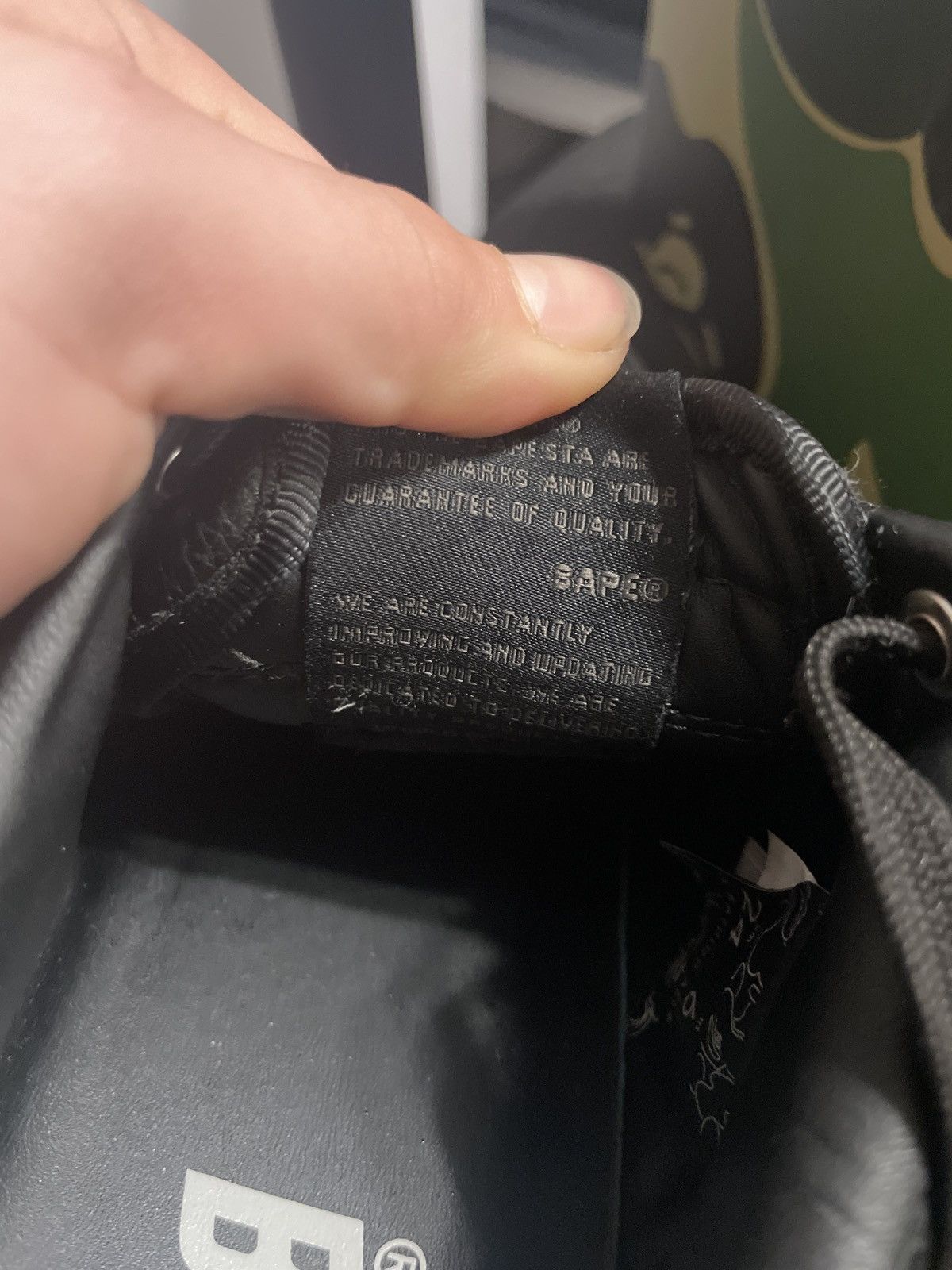 Bape GOAT Exclusive Bapesta Size US 6 / EU 39 - 12 Thumbnail