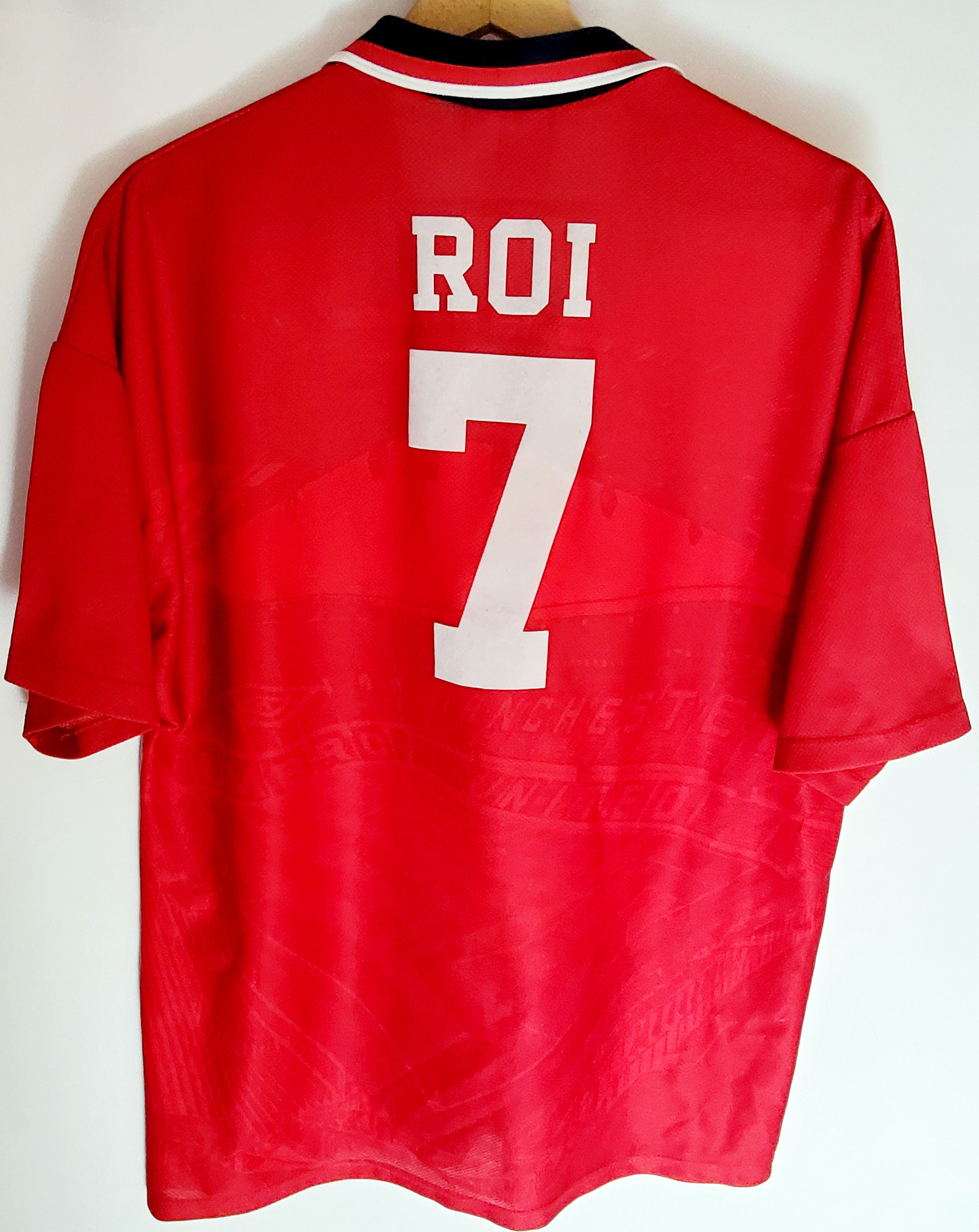 Umbro Manchester United 1994/96 Vintage Jersey #7 Roi Cantona L Size US L / EU 52-54 / 3 - 5 Thumbnail