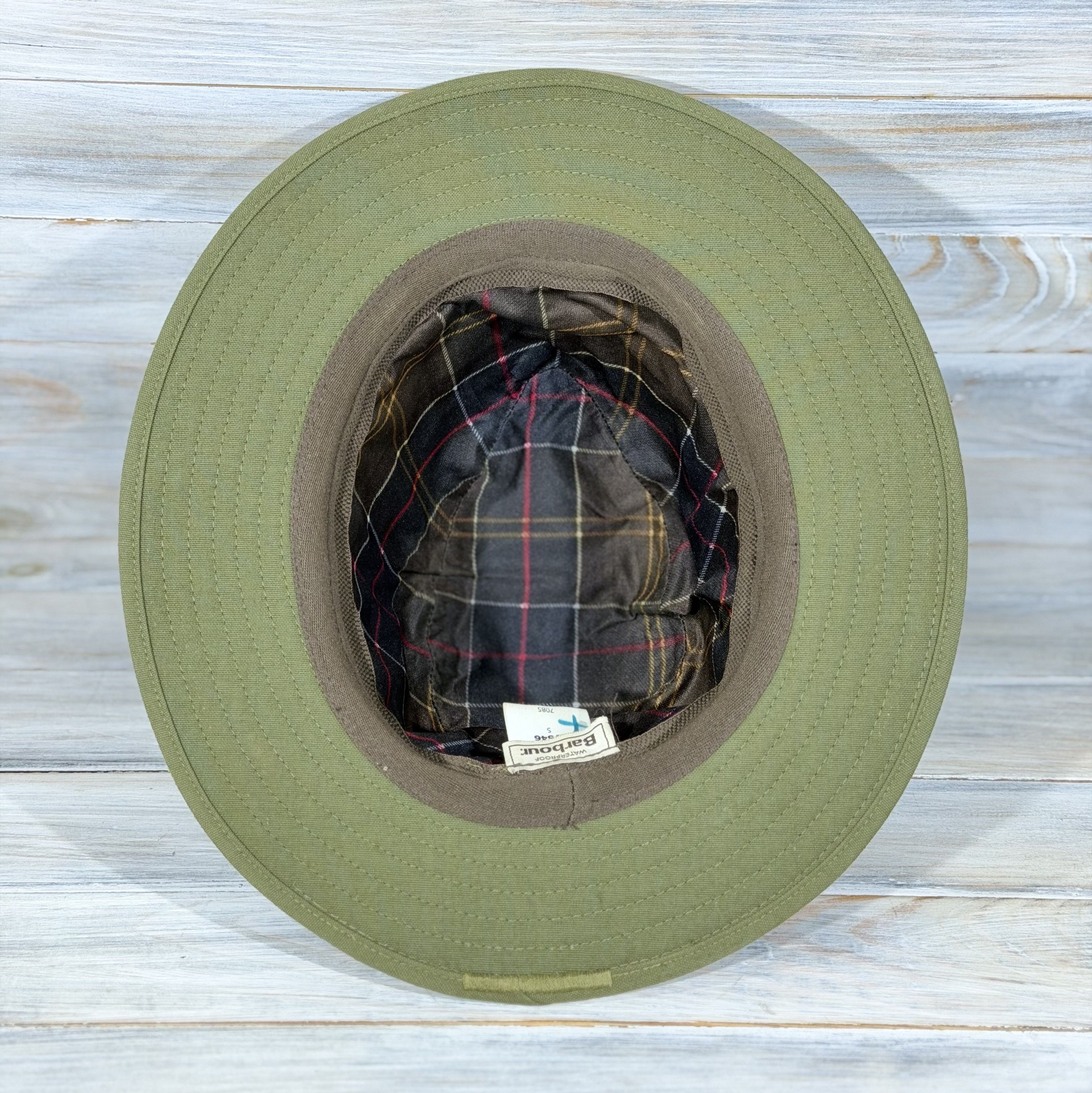 Barbour BARBOUR H7546 100% Cordura Waterproof Unisex Hat Made in UK Size ONE SIZE - 7 Thumbnail