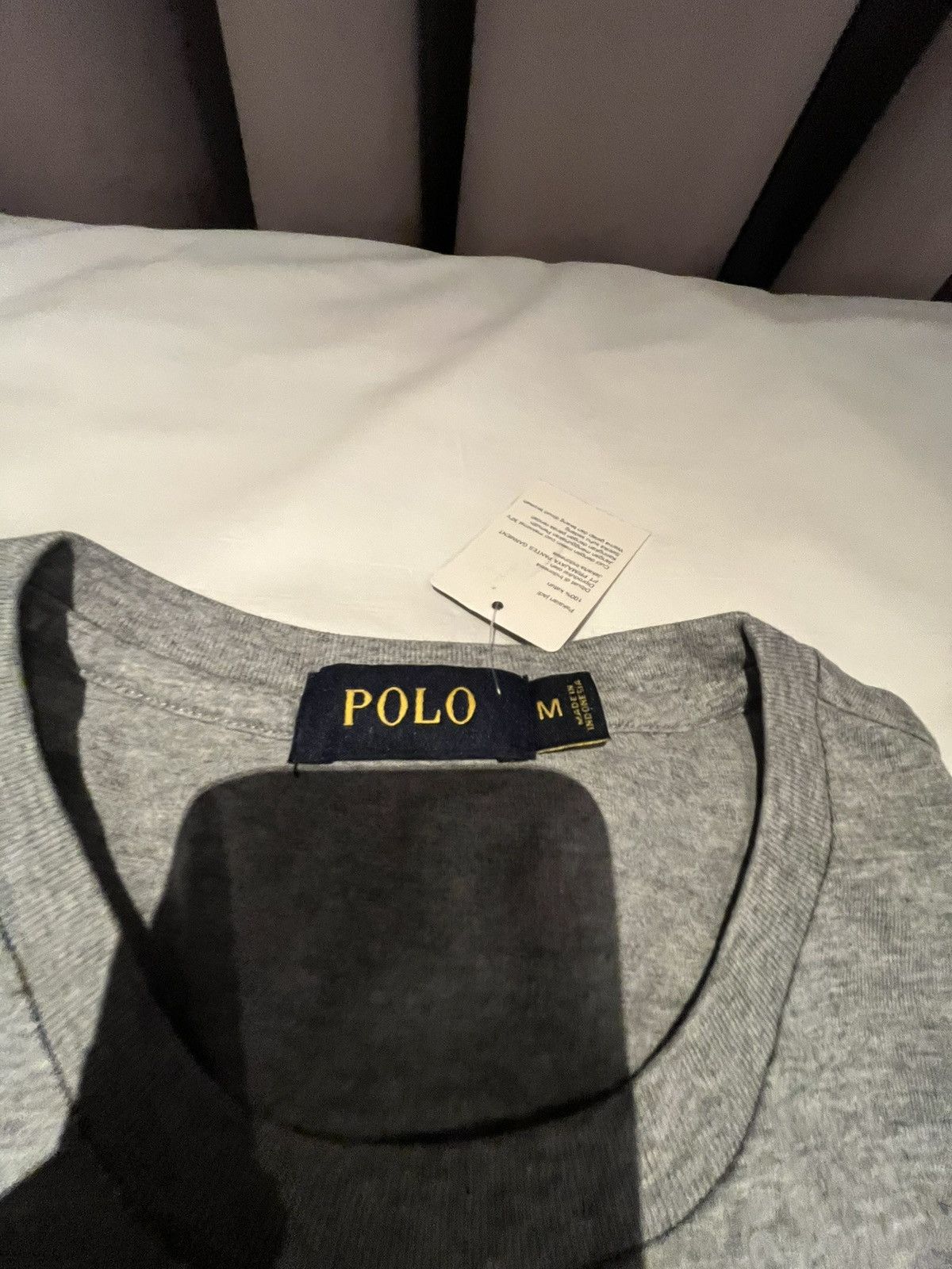 Polo Ralph Lauren Polo Ralph Lauren Bear Graphic T-Shirt Grey (Unisex) Size US M / EU 48-50 / 2 - 4 Thumbnail