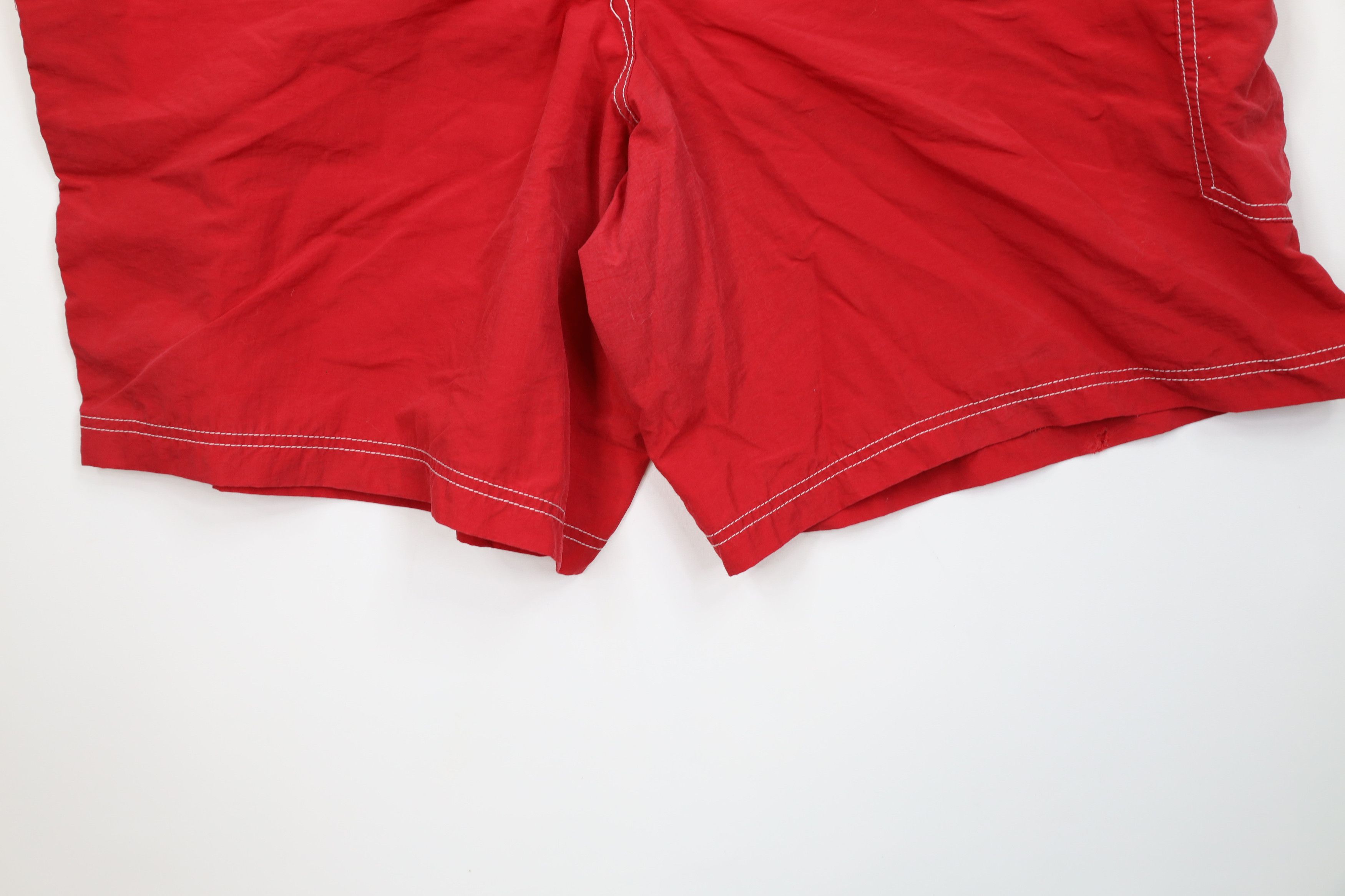 Tommy Hilfiger Vintage 90s Tommy Hilfiger Spell Out Lined Shorts AS IS Size US 38 / EU 54 - 14 Thumbnail